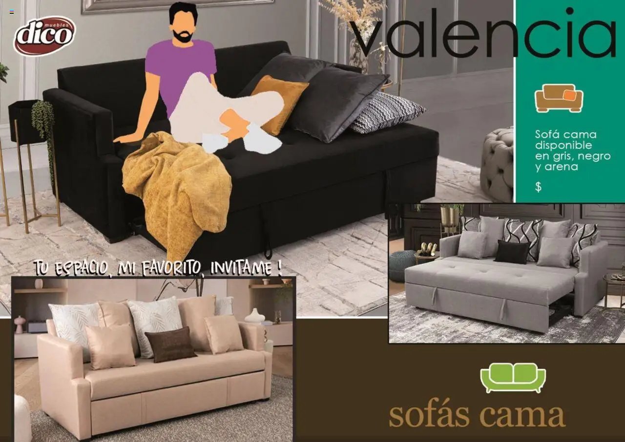 Muebles Dico - Catálogo Sofás Cama