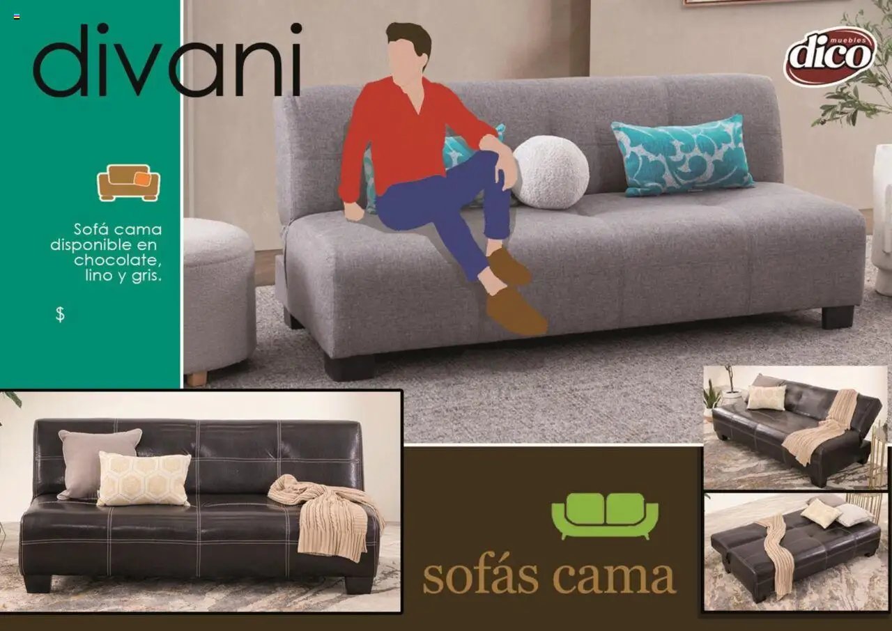 Muebles Dico - Catálogo Sofás Cama