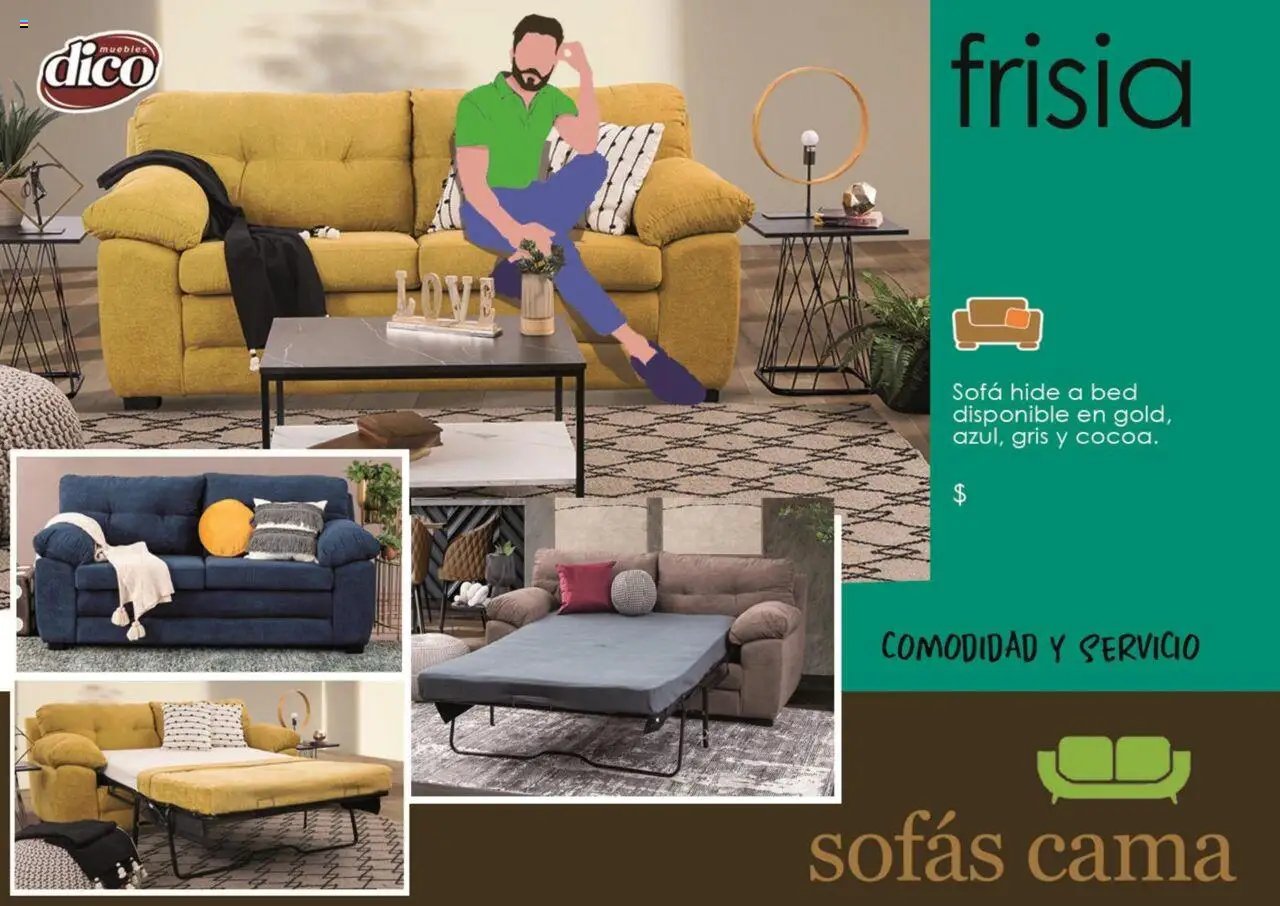 Muebles Dico - Catálogo Sofás Cama