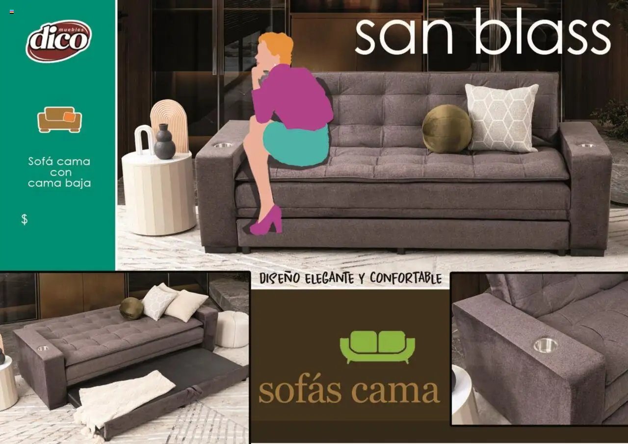Muebles Dico - Catálogo Sofás Cama