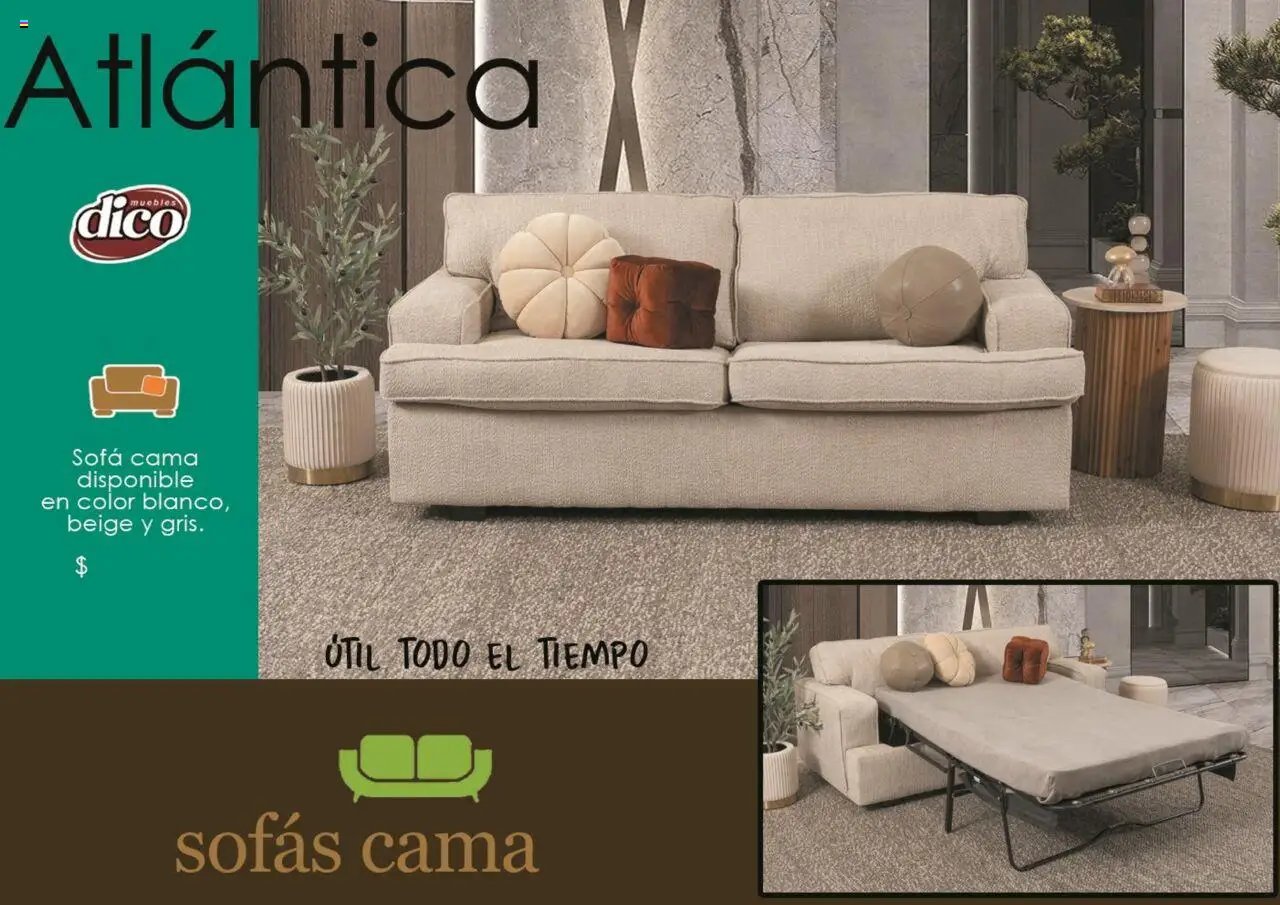 Muebles Dico - Catálogo Sofás Cama