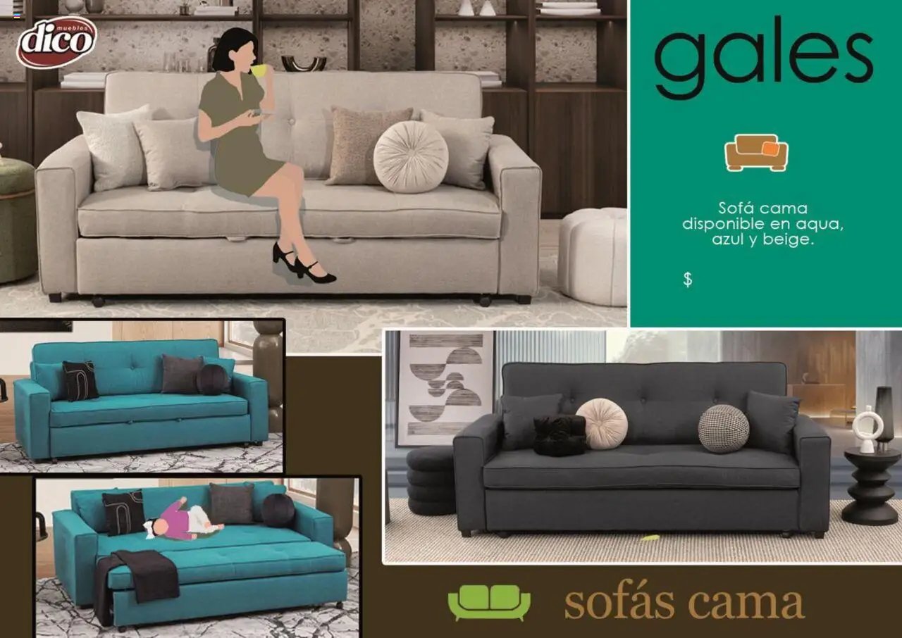 Muebles Dico - Catálogo Sofás Cama