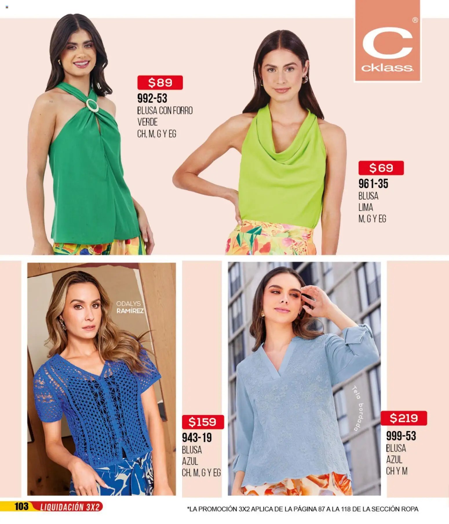 Cklass catálogo Liquidación total ropa
