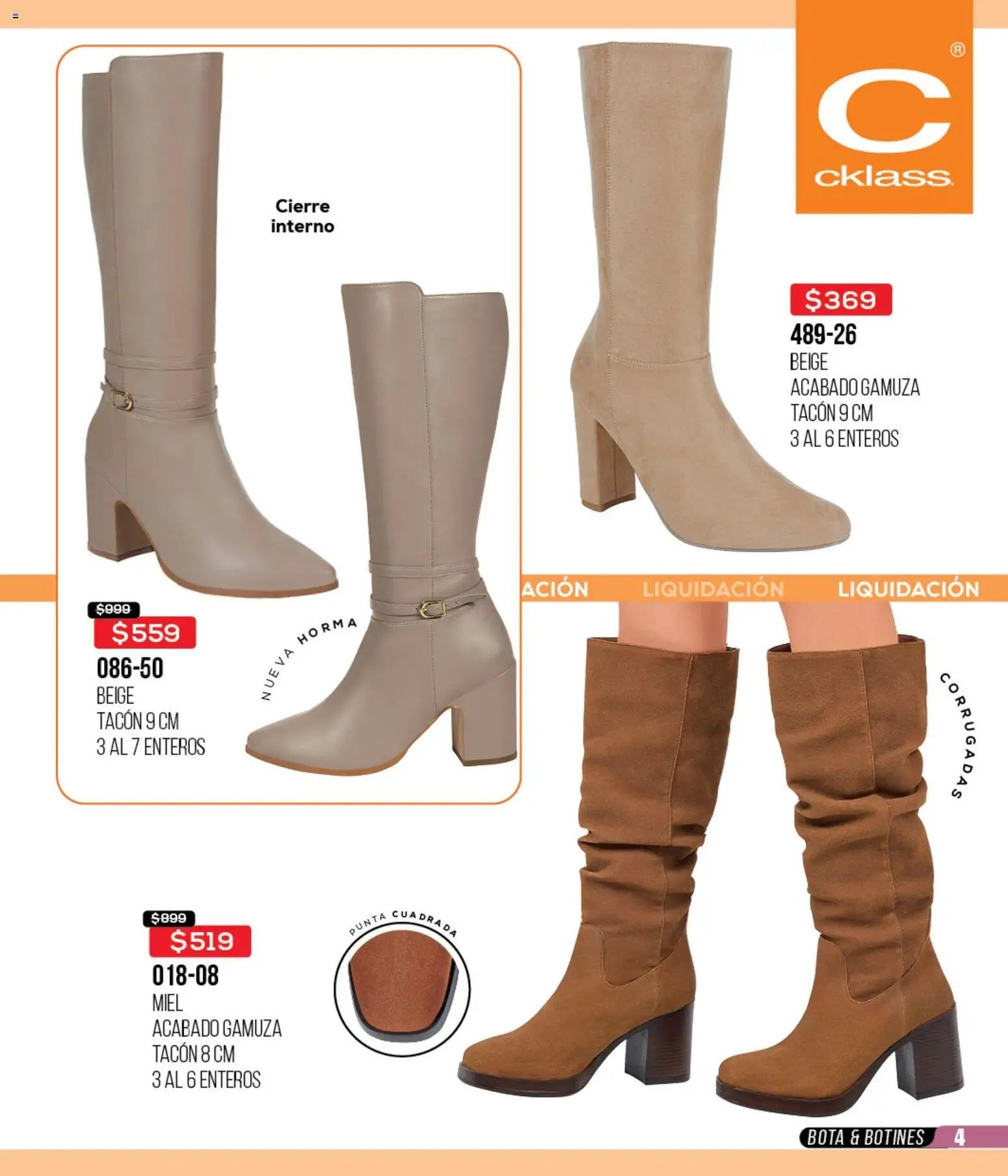 Cklass catálogo Liquidación total ropa