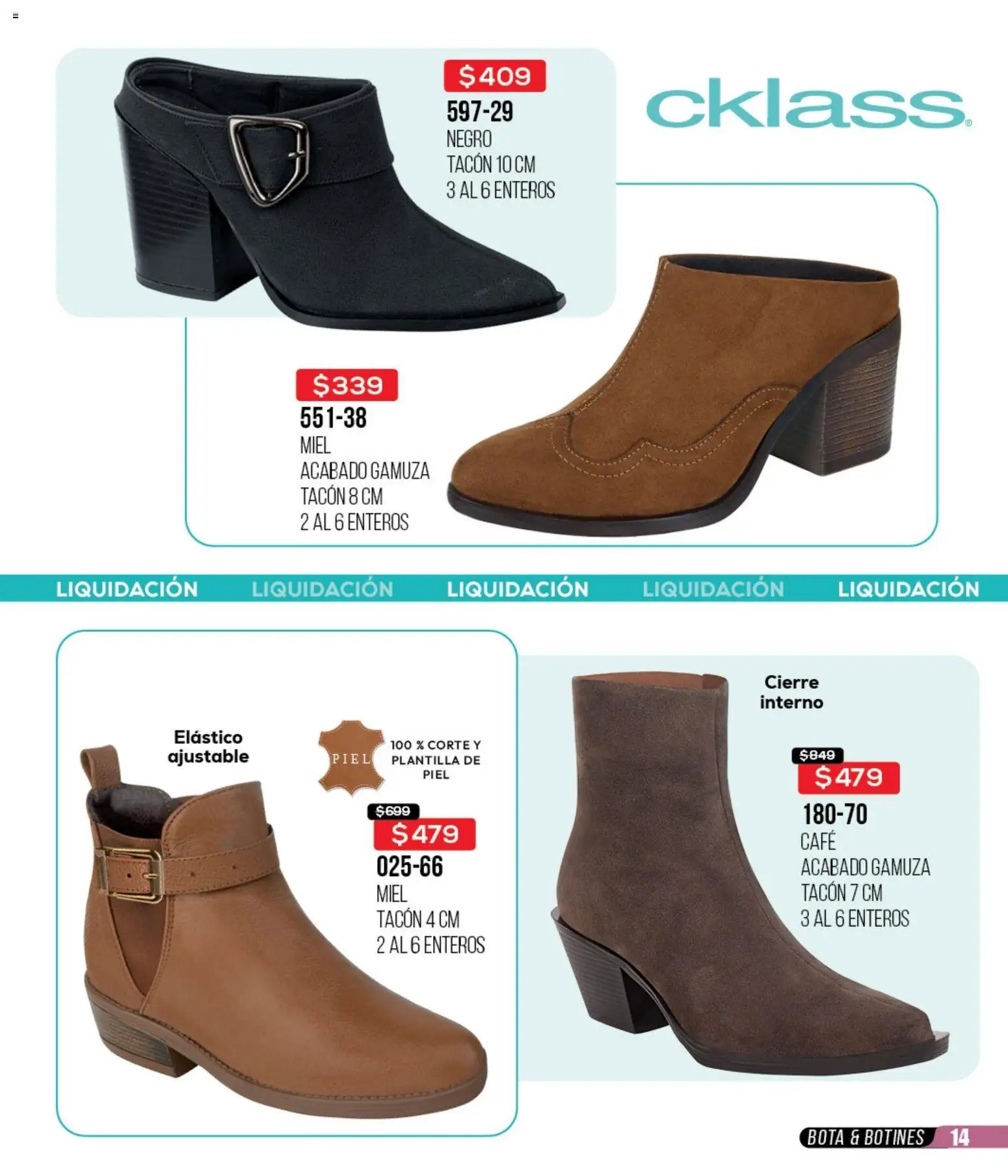 Cklass catálogo Liquidación total ropa