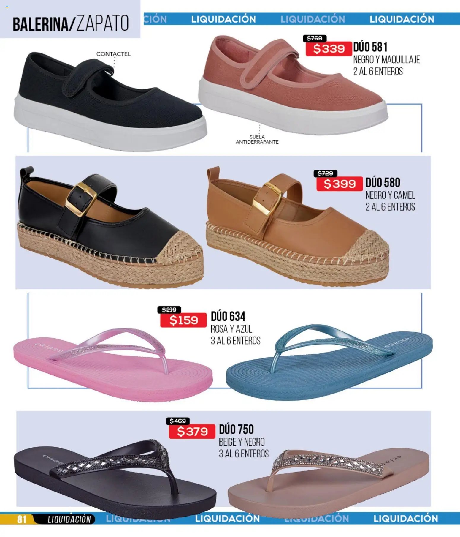 Cklass catálogo Liquidación total ropa