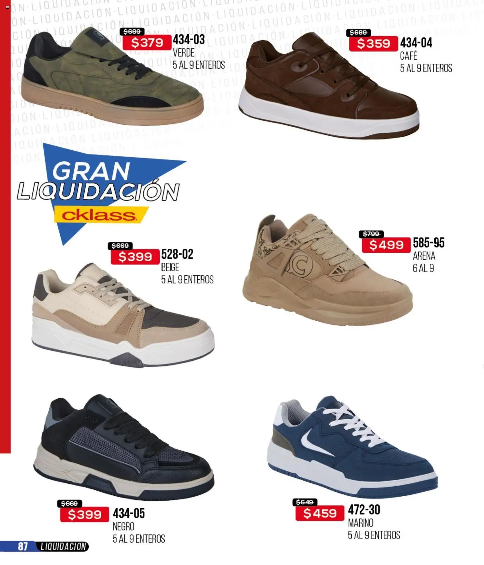 Cklass catálogo Liquidación total ropa