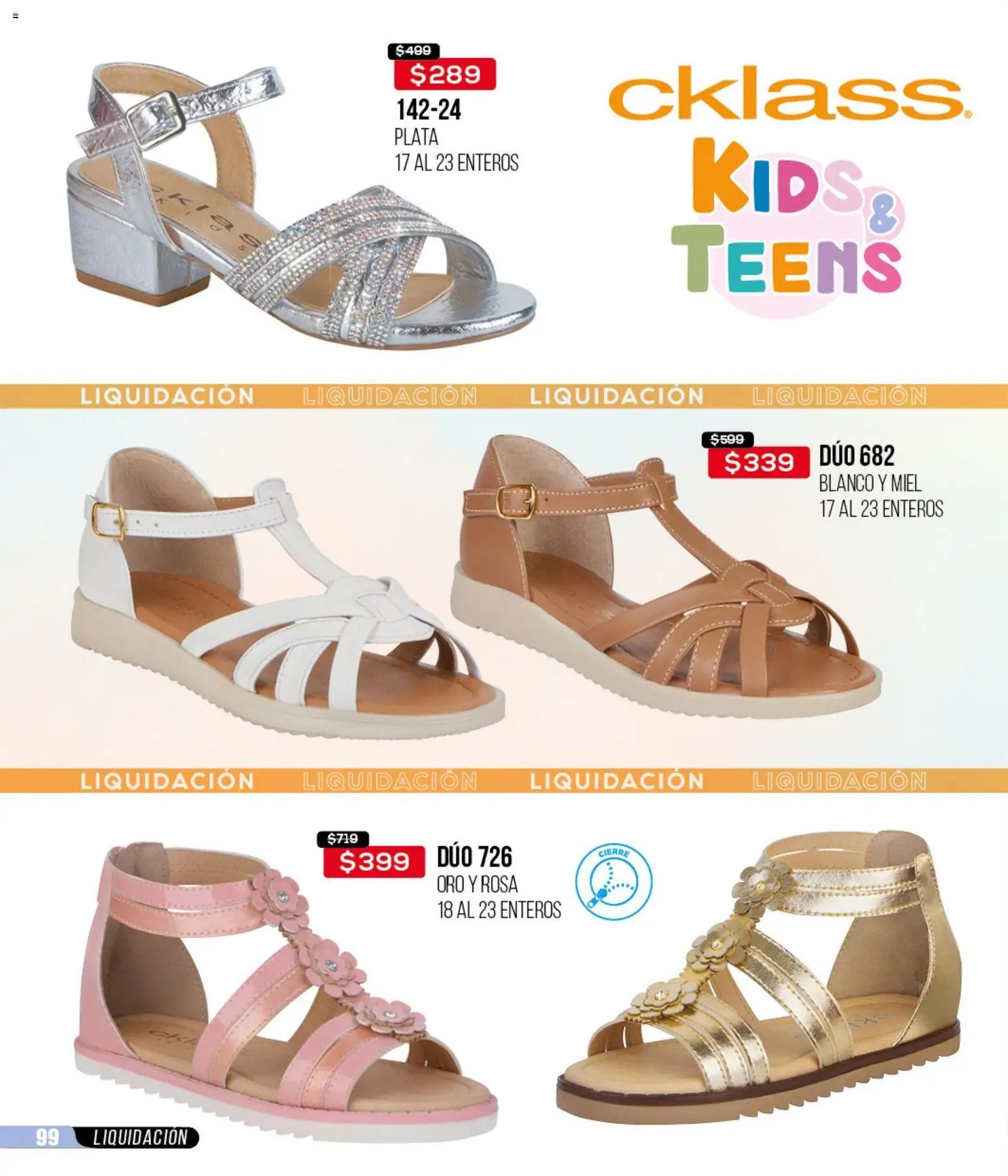 Cklass catálogo Liquidación total ropa