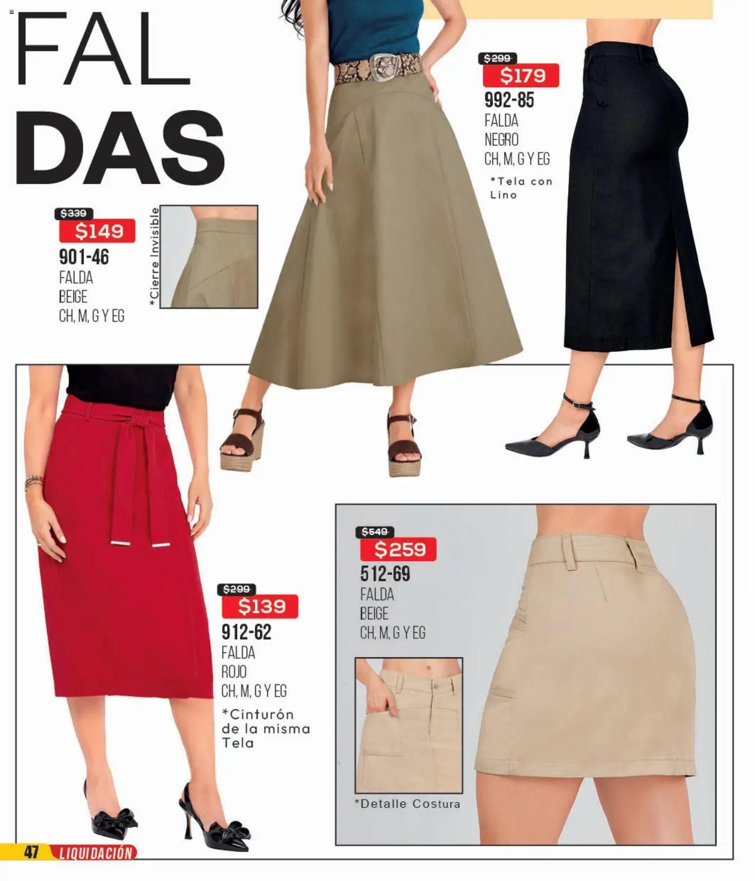 Cklass catálogo Liquidación total ropa