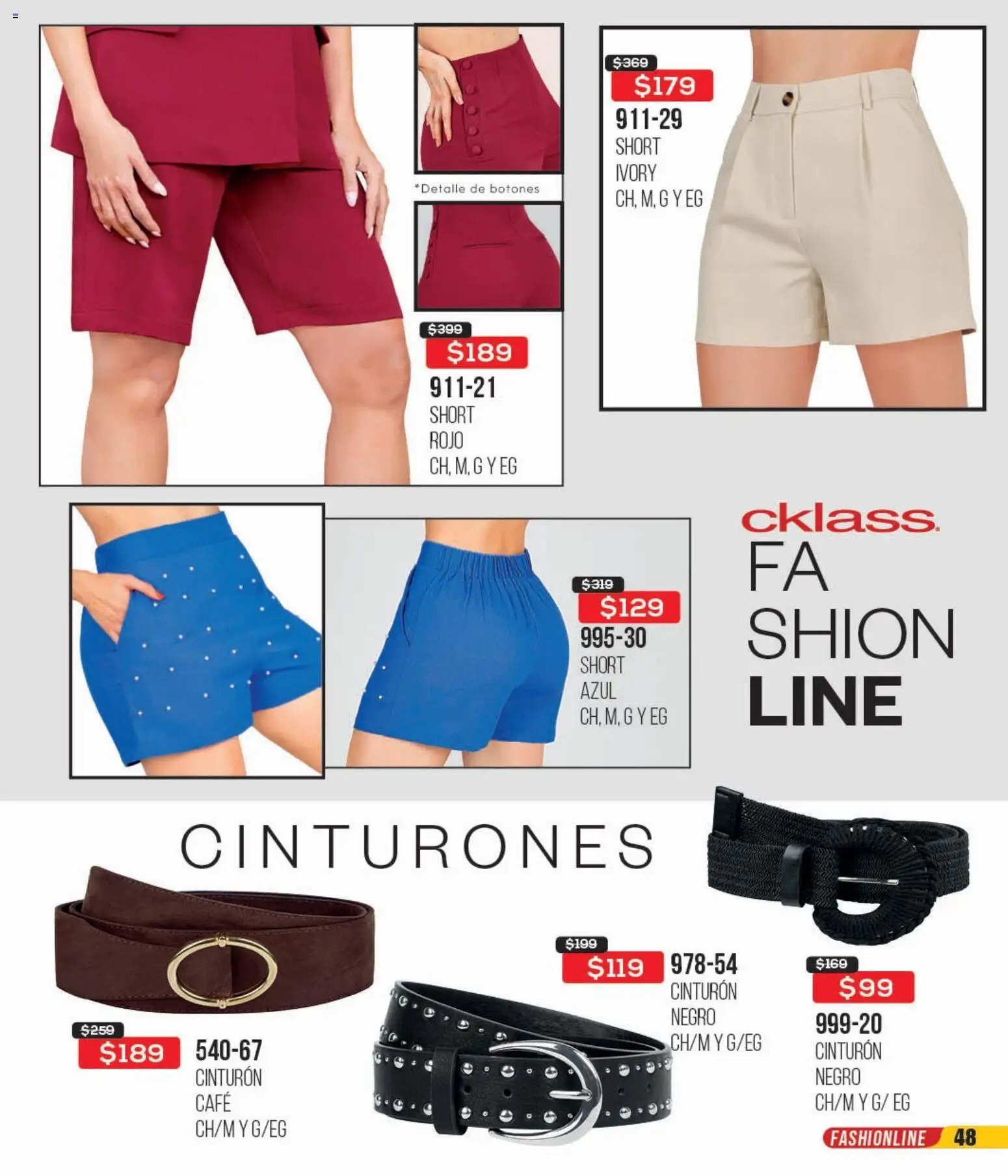 Cklass catálogo Liquidación total ropa