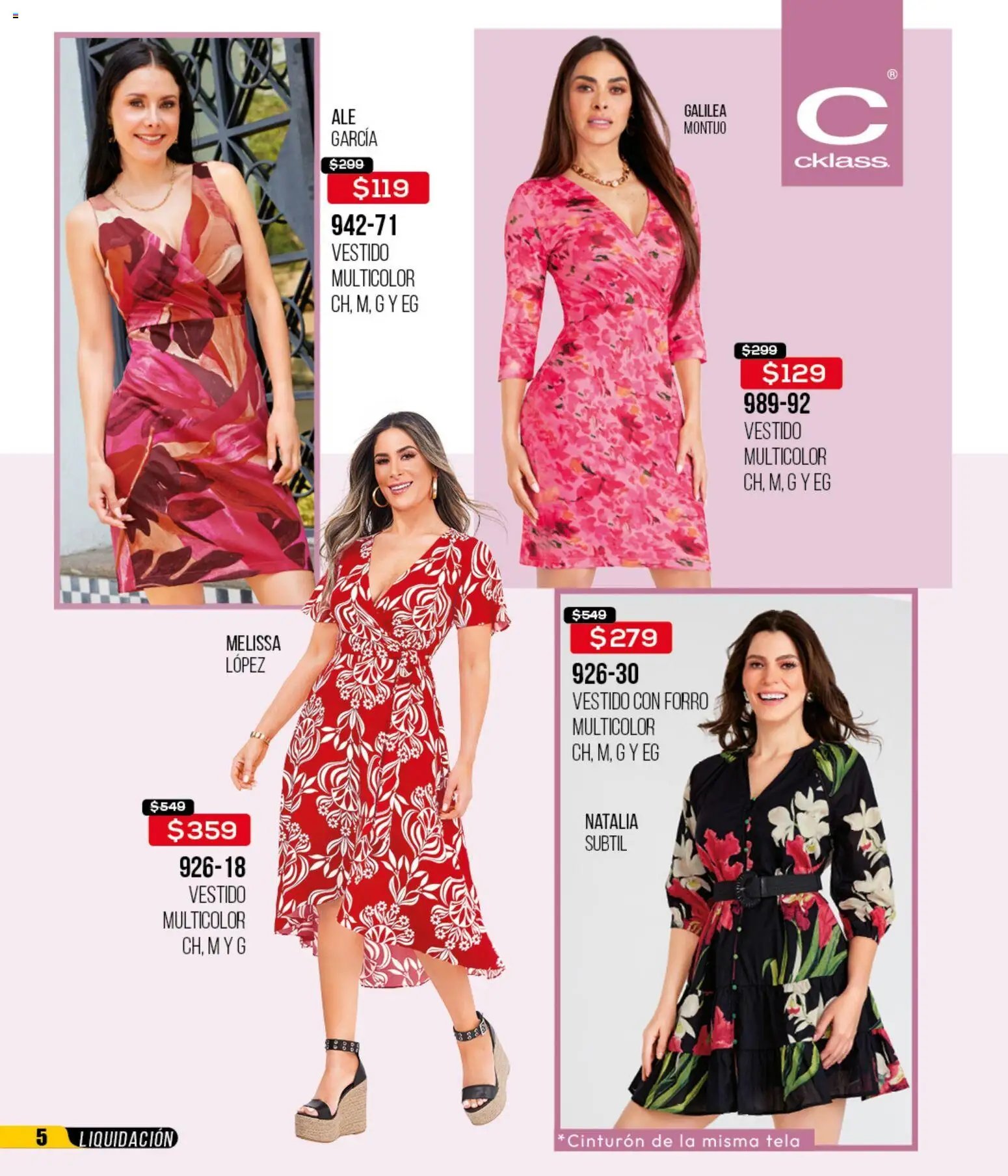 Cklass catálogo Liquidación total ropa