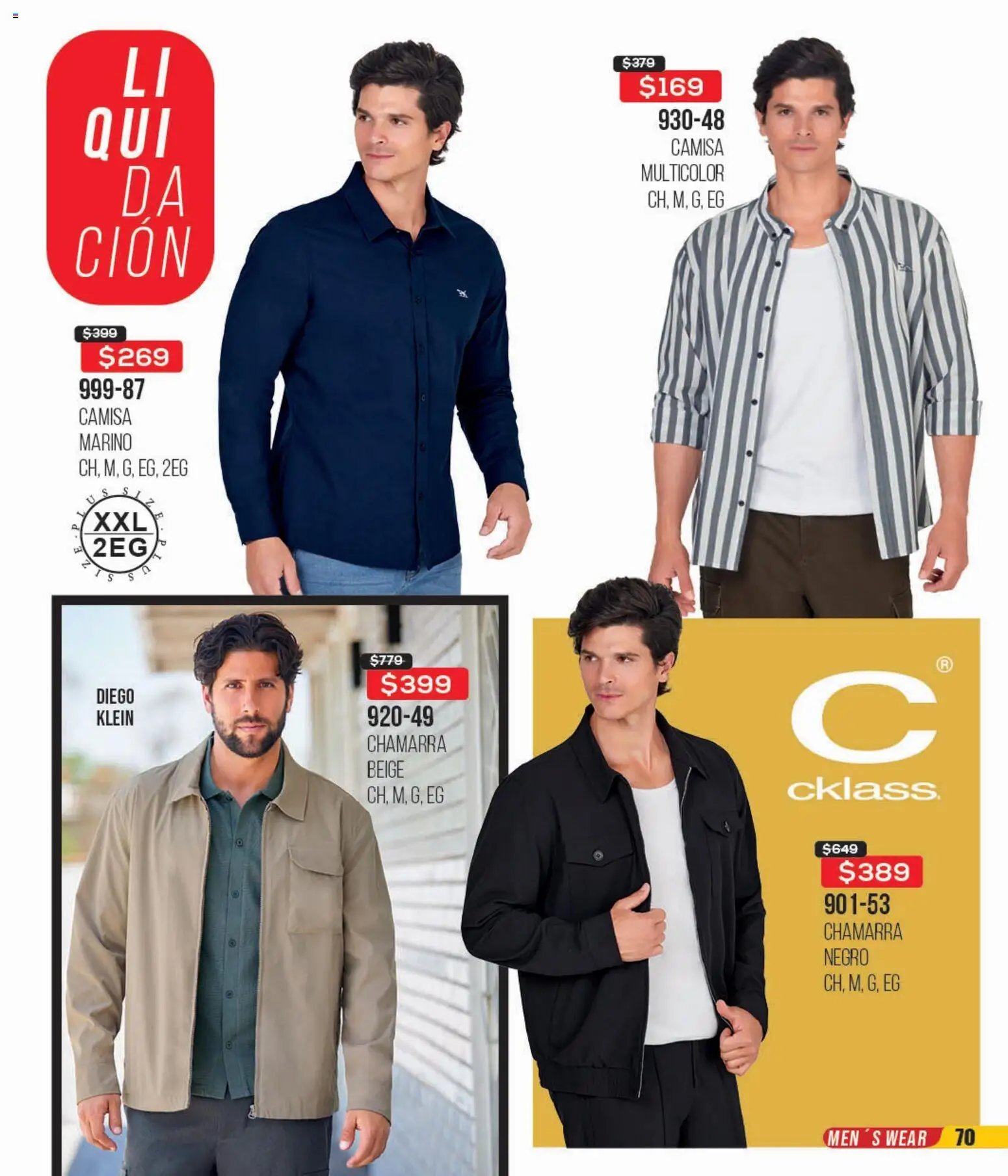 Cklass catálogo Liquidación total ropa
