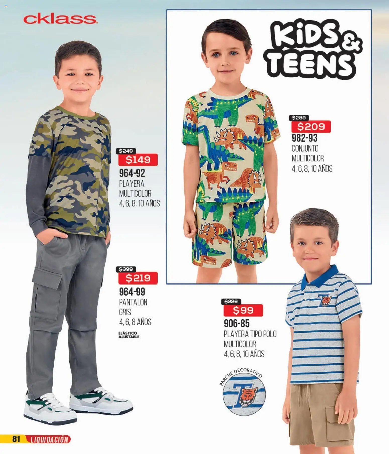 Cklass catálogo Liquidación total ropa