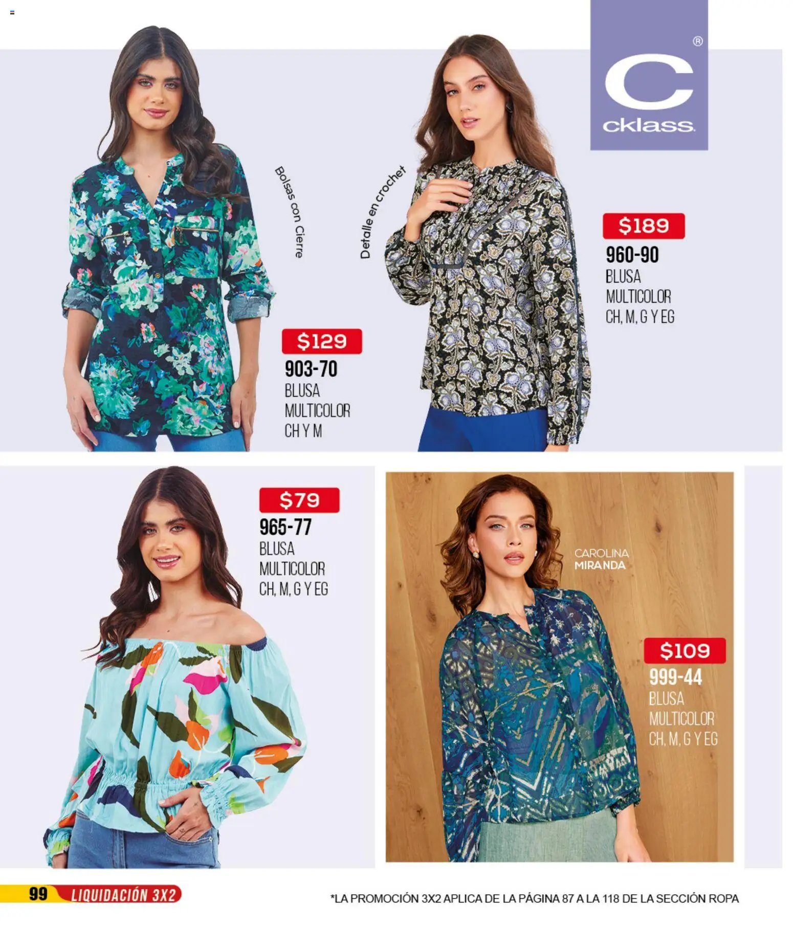 Cklass catálogo Liquidación total ropa