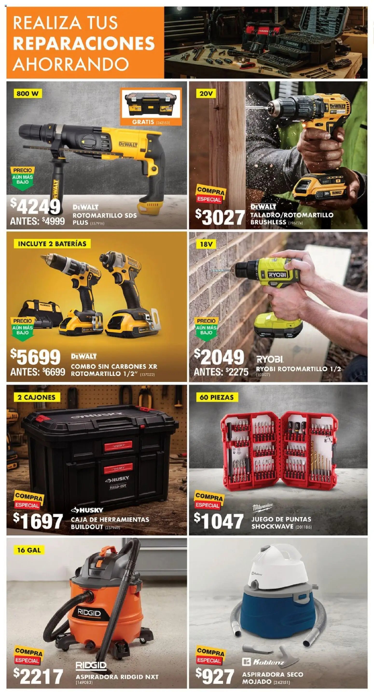 Home Depot catálogo