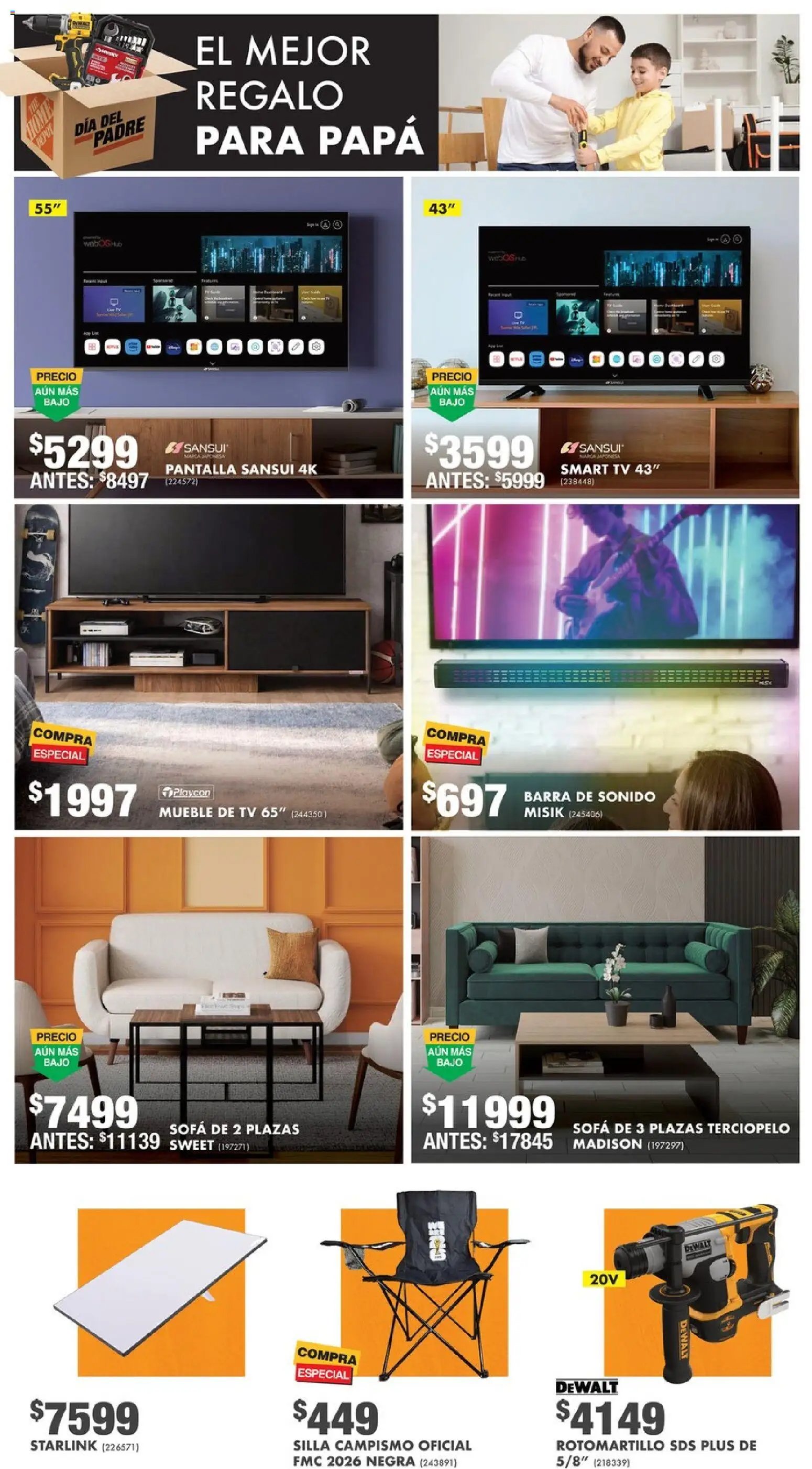 Home Depot catálogo