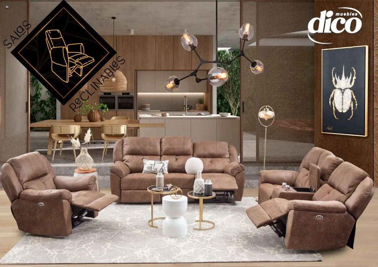 Muebles Dico - Catálogo Salas reclinables
