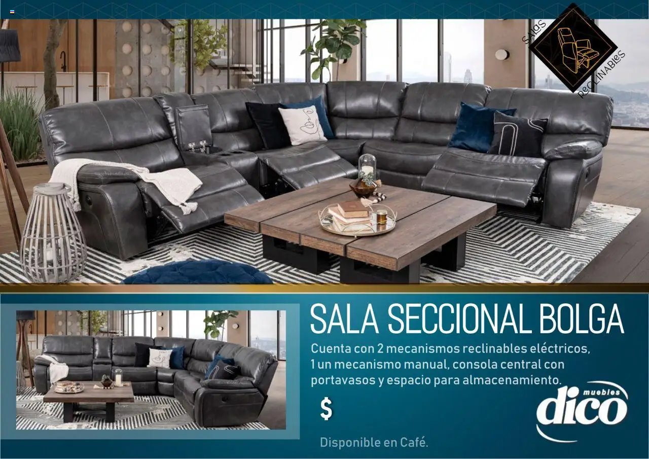 Muebles Dico - Catálogo Salas reclinables