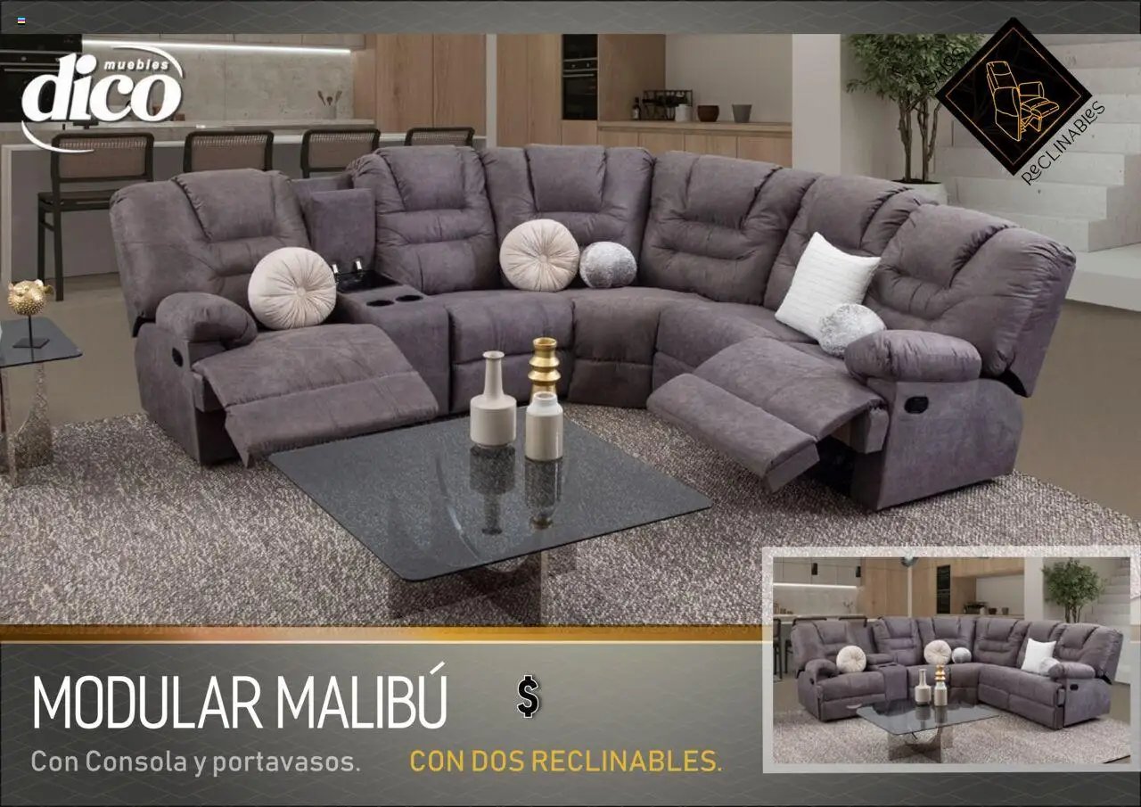 Muebles Dico - Catálogo Salas reclinables