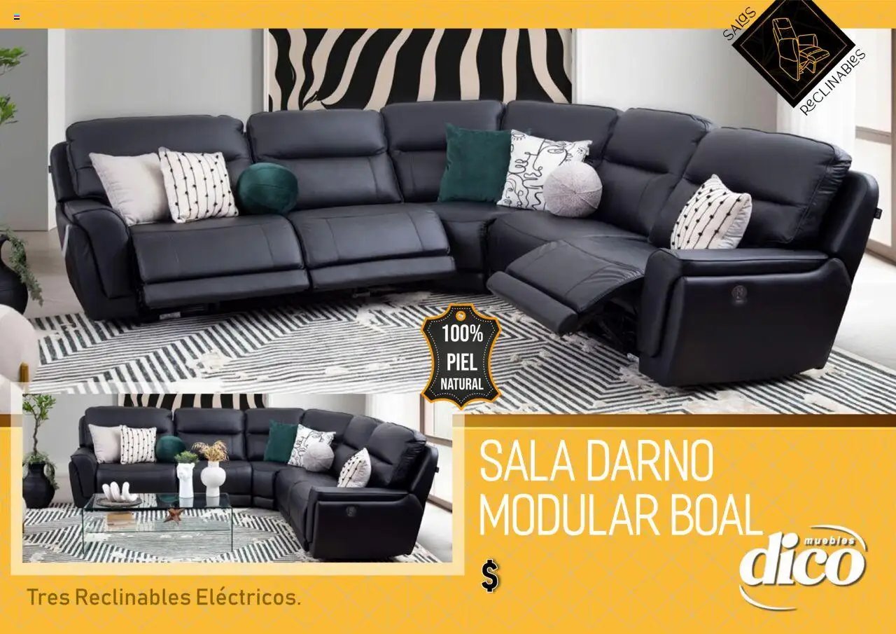 Muebles Dico - Catálogo Salas reclinables
