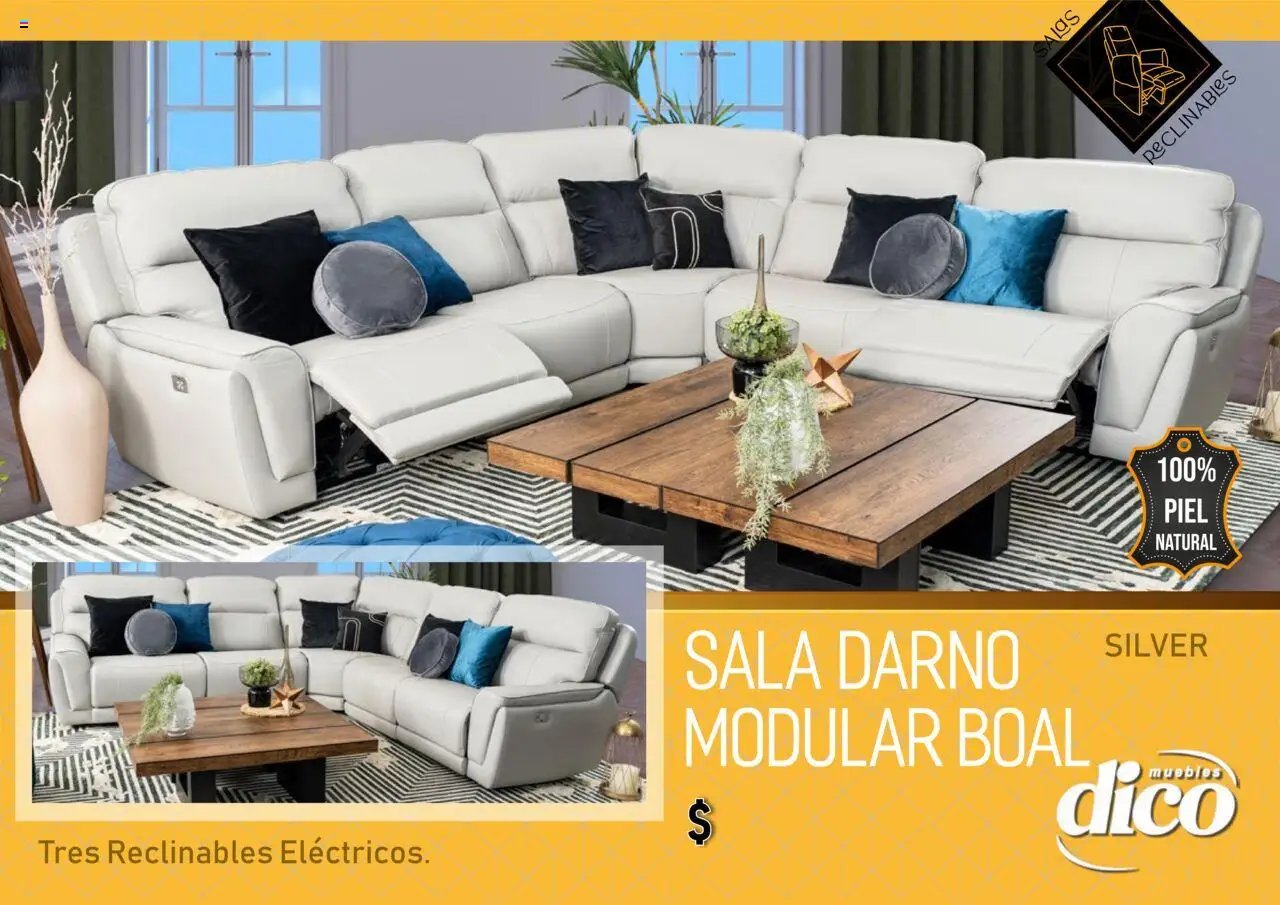 Muebles Dico - Catálogo Salas reclinables
