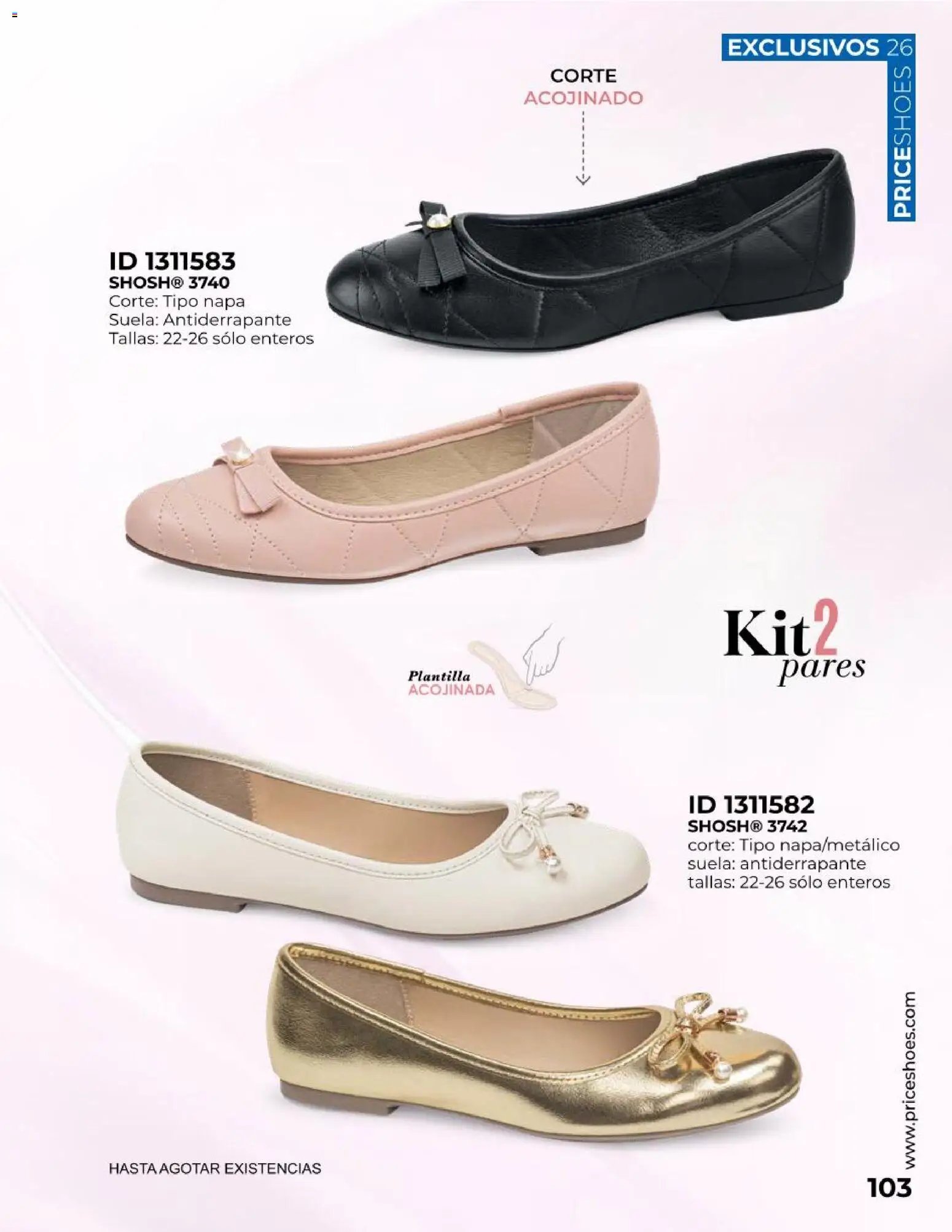 Price Shoes catálogo Exclusivos