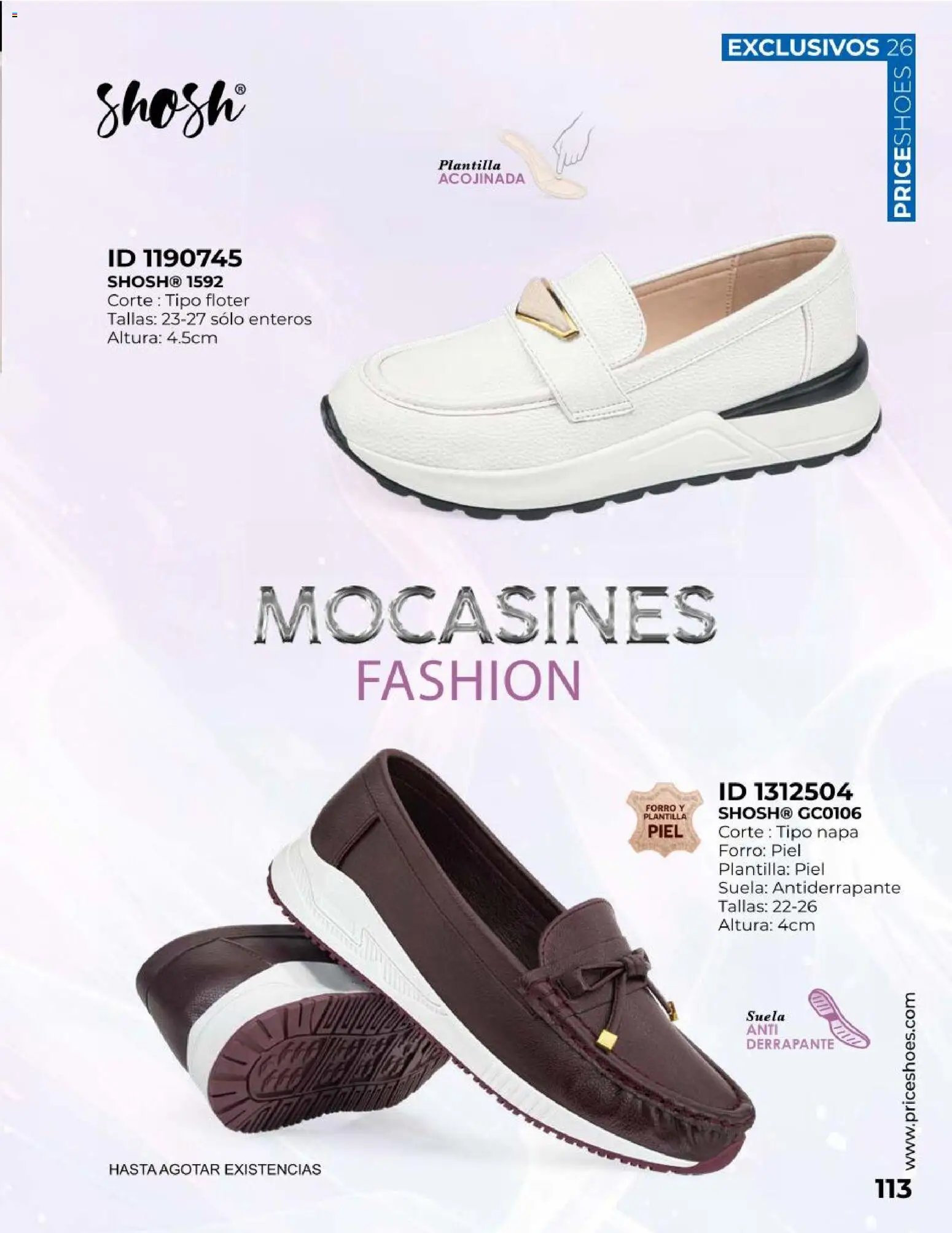 Price Shoes catálogo Exclusivos
