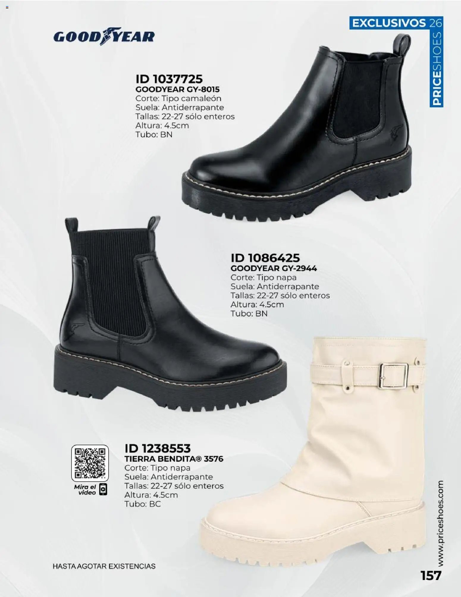 Price Shoes catálogo Exclusivos