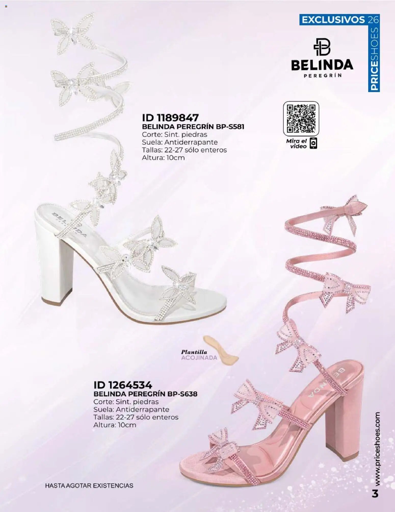 Price Shoes catálogo Exclusivos