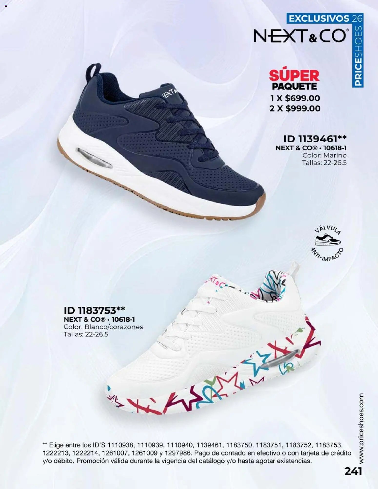 Price Shoes catálogo Exclusivos