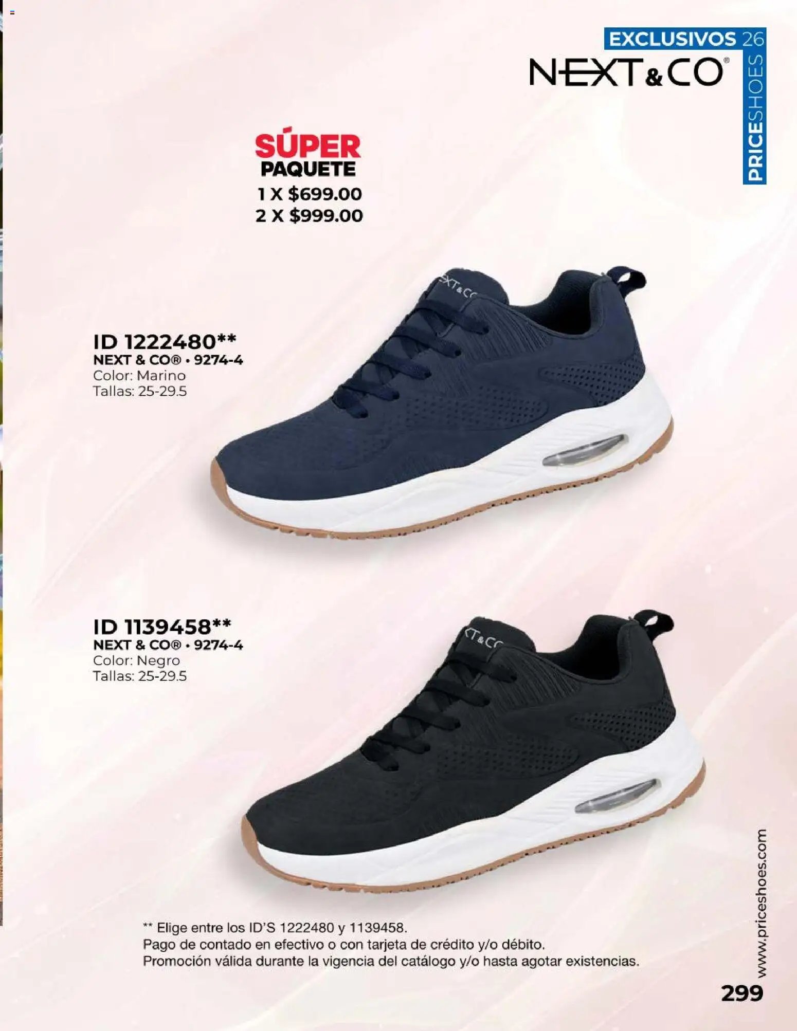 Price Shoes catálogo Exclusivos
