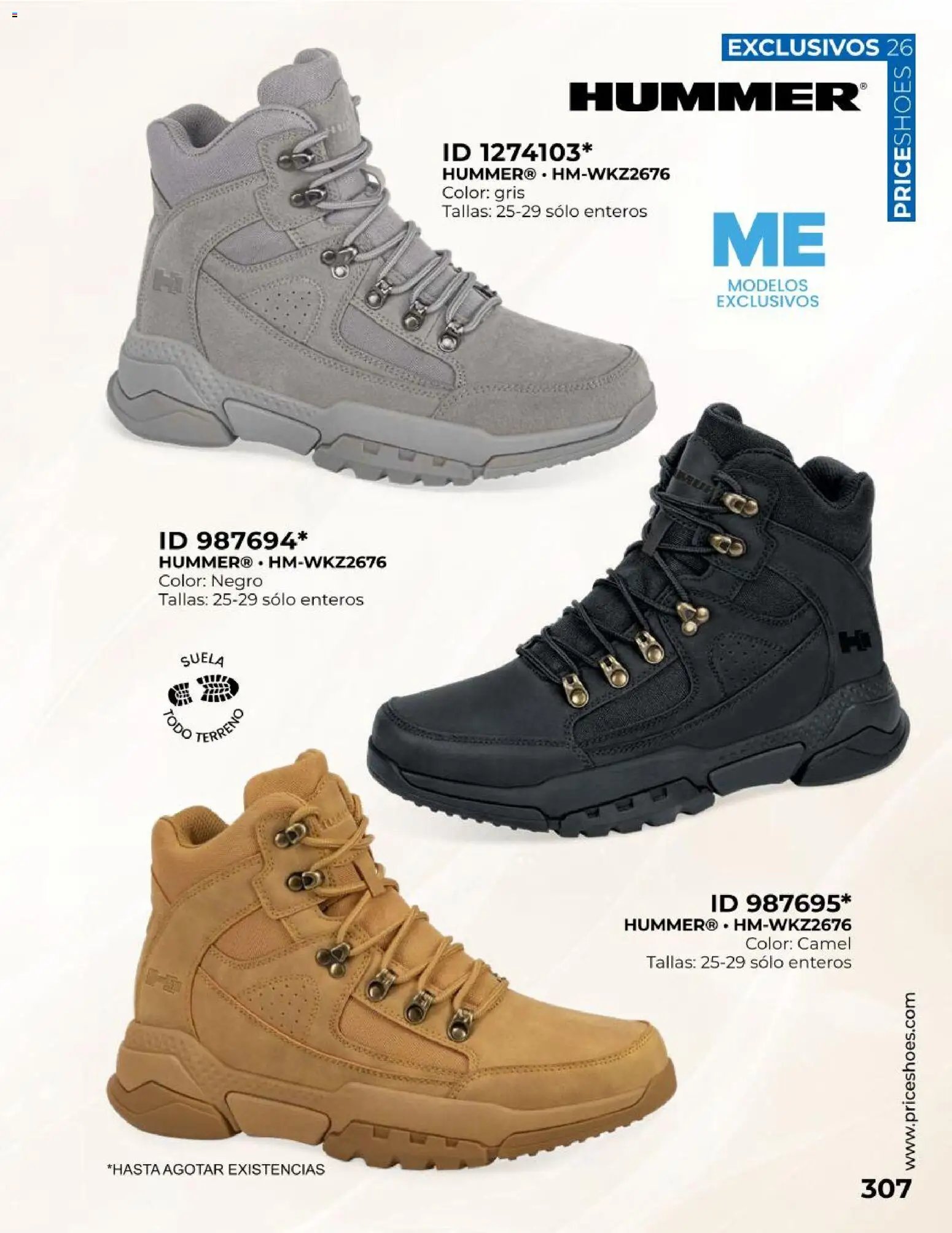 Price Shoes catálogo Exclusivos