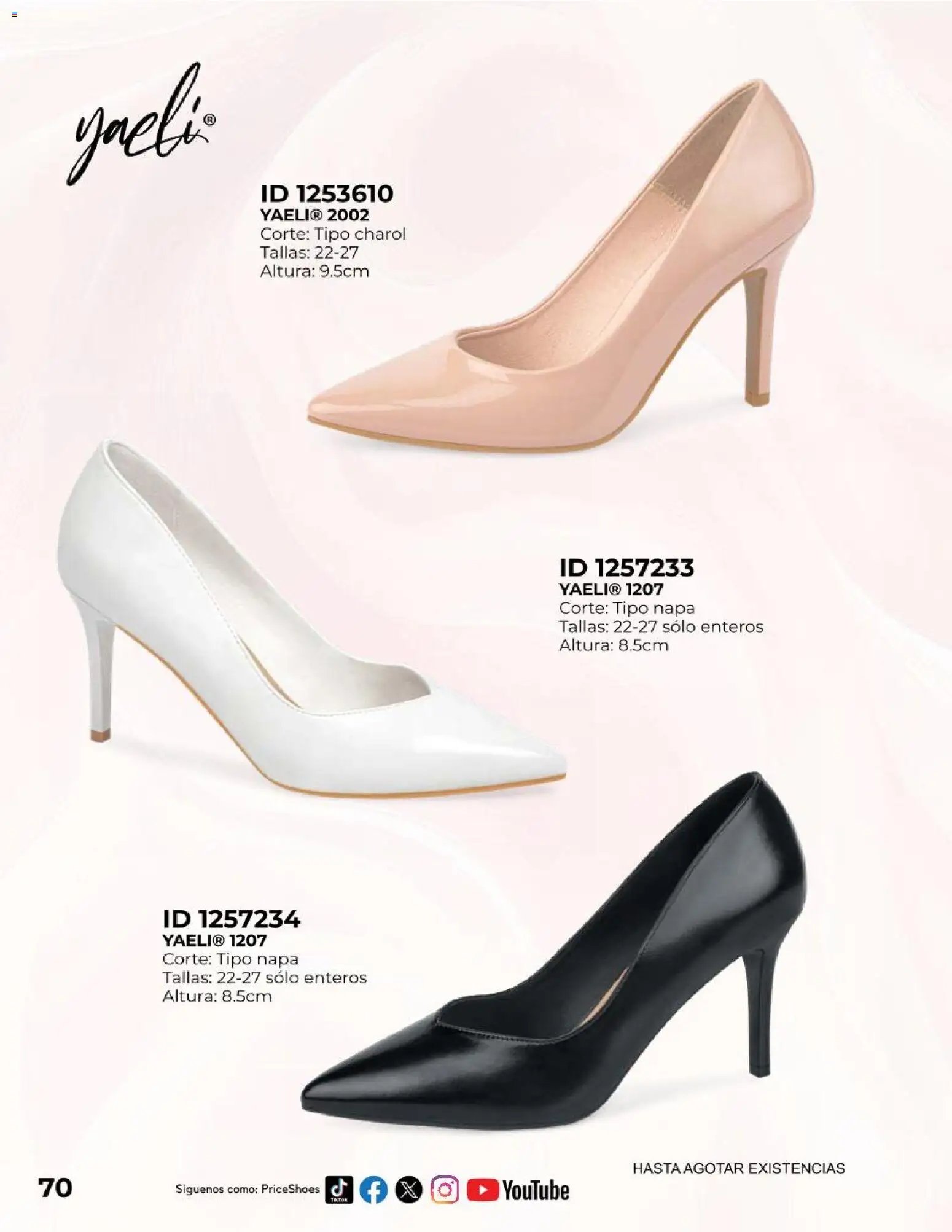 Price Shoes catálogo Exclusivos