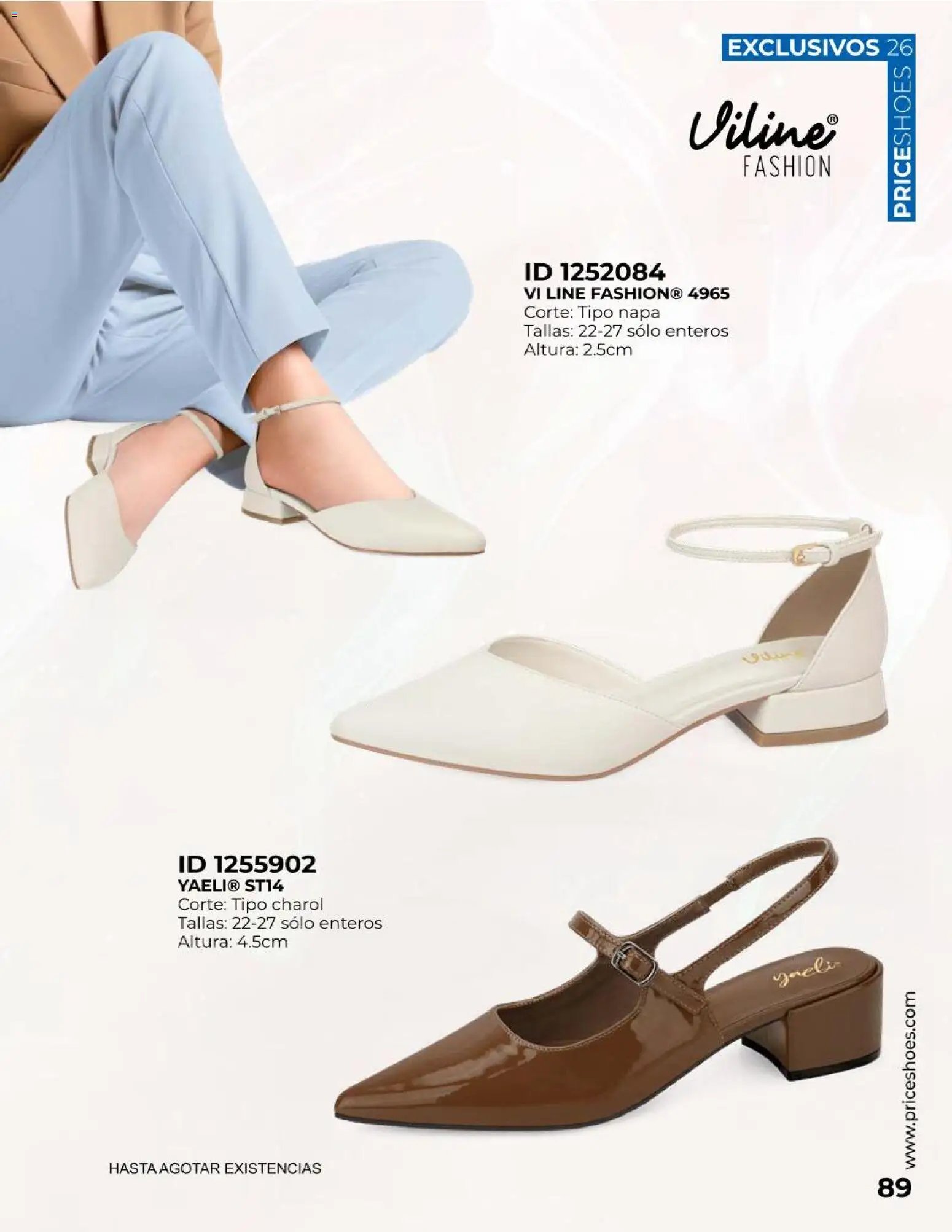 Price Shoes catálogo Exclusivos