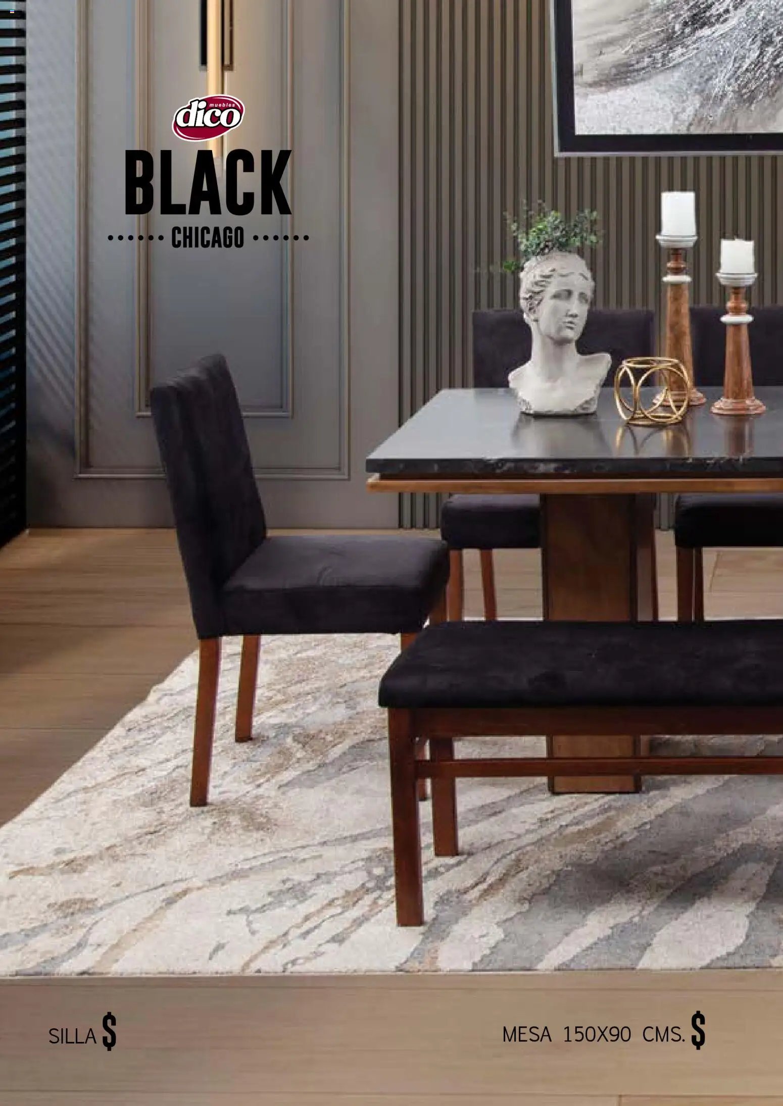 Muebles Dico catálogo Black Chicago 