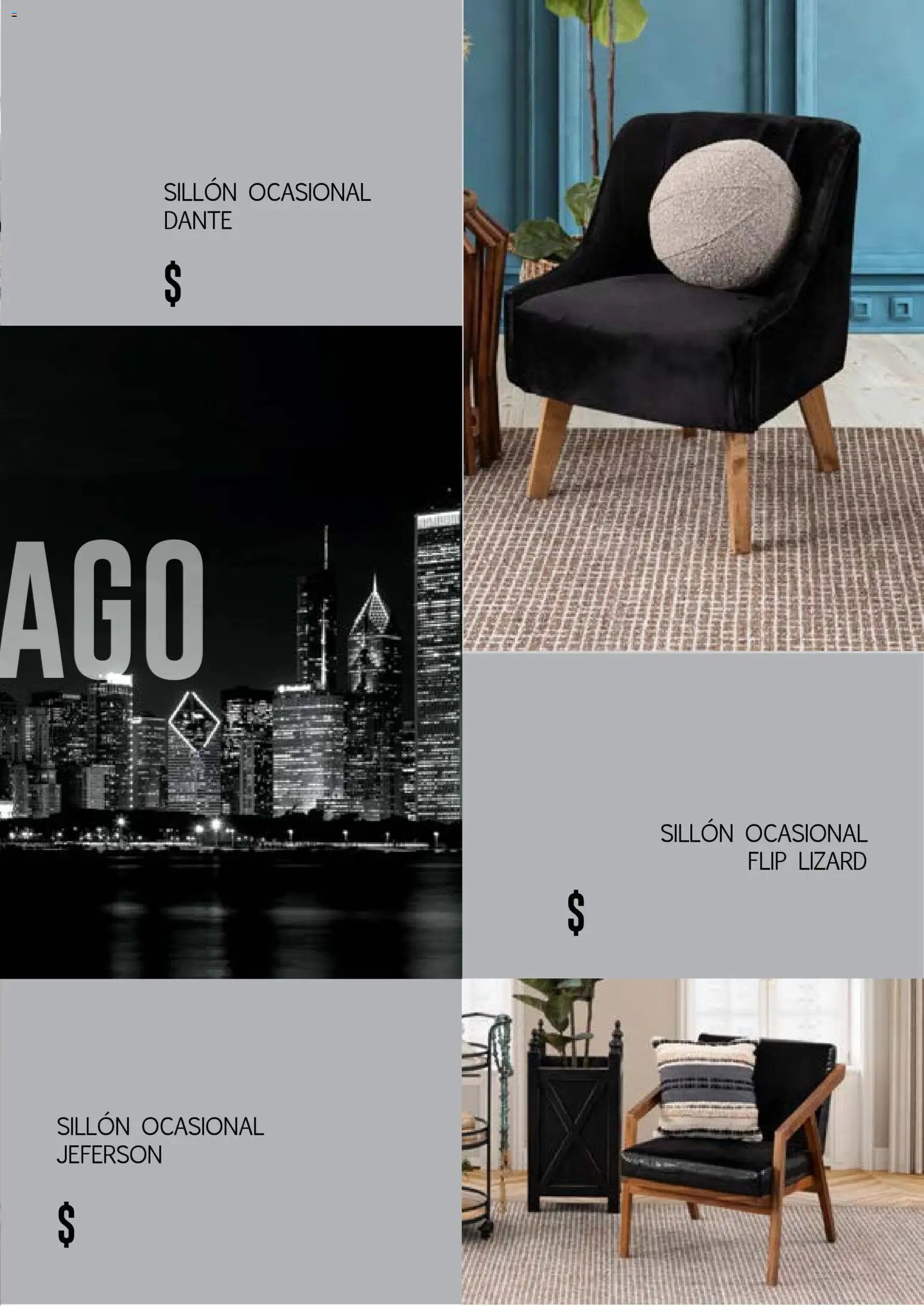 Muebles Dico catálogo Black Chicago 