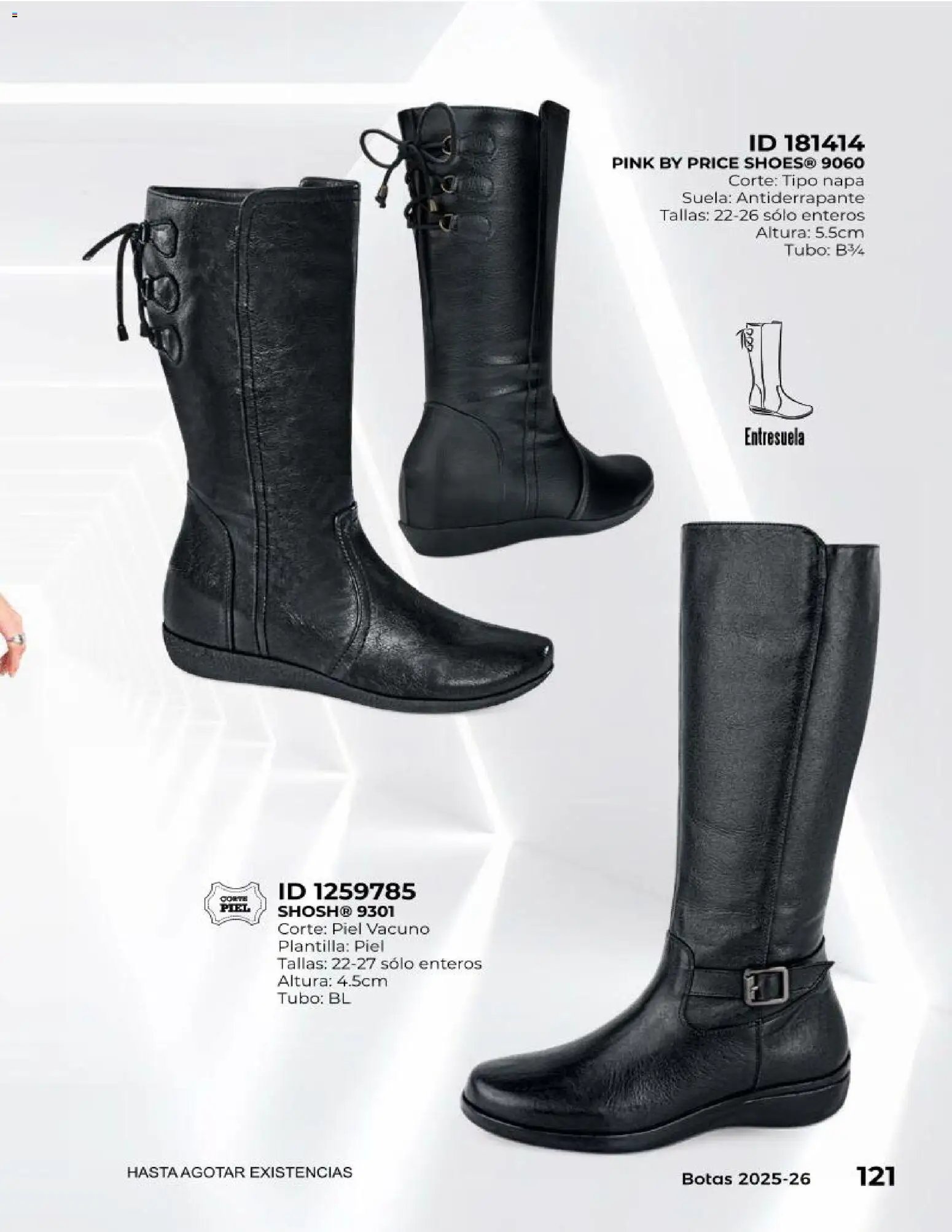 Price Shoes catálogo Botas