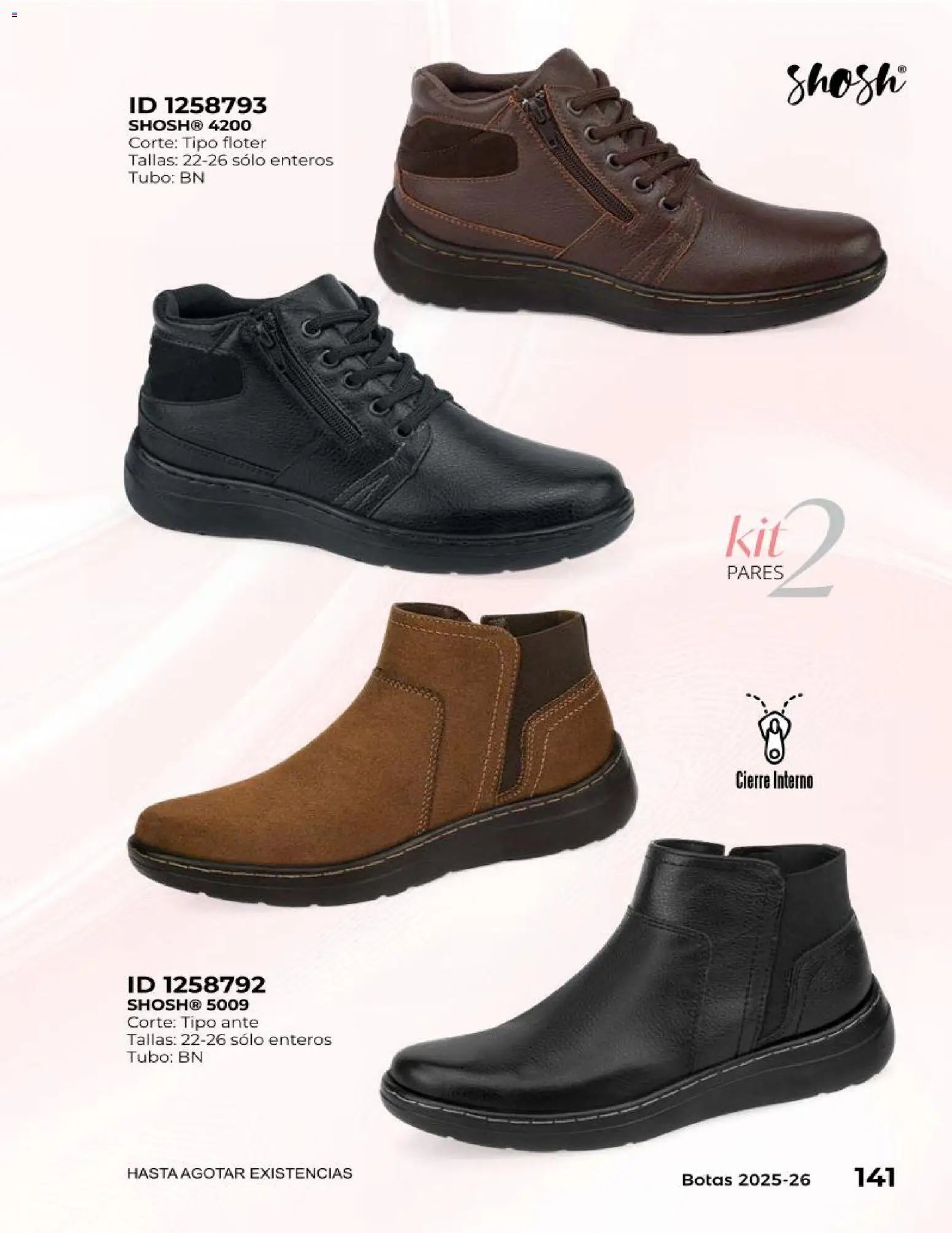 Price Shoes catálogo Botas