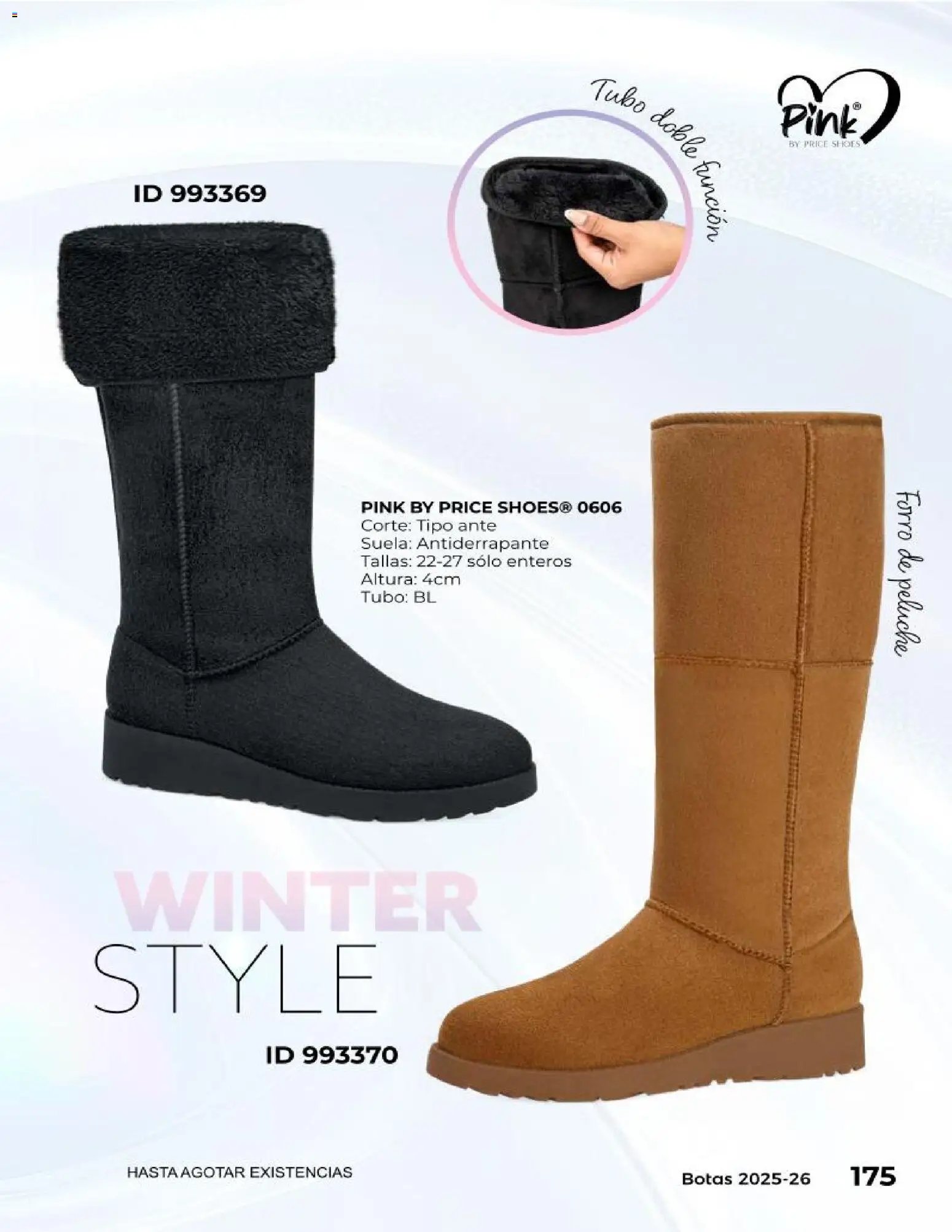 Price Shoes catálogo Botas
