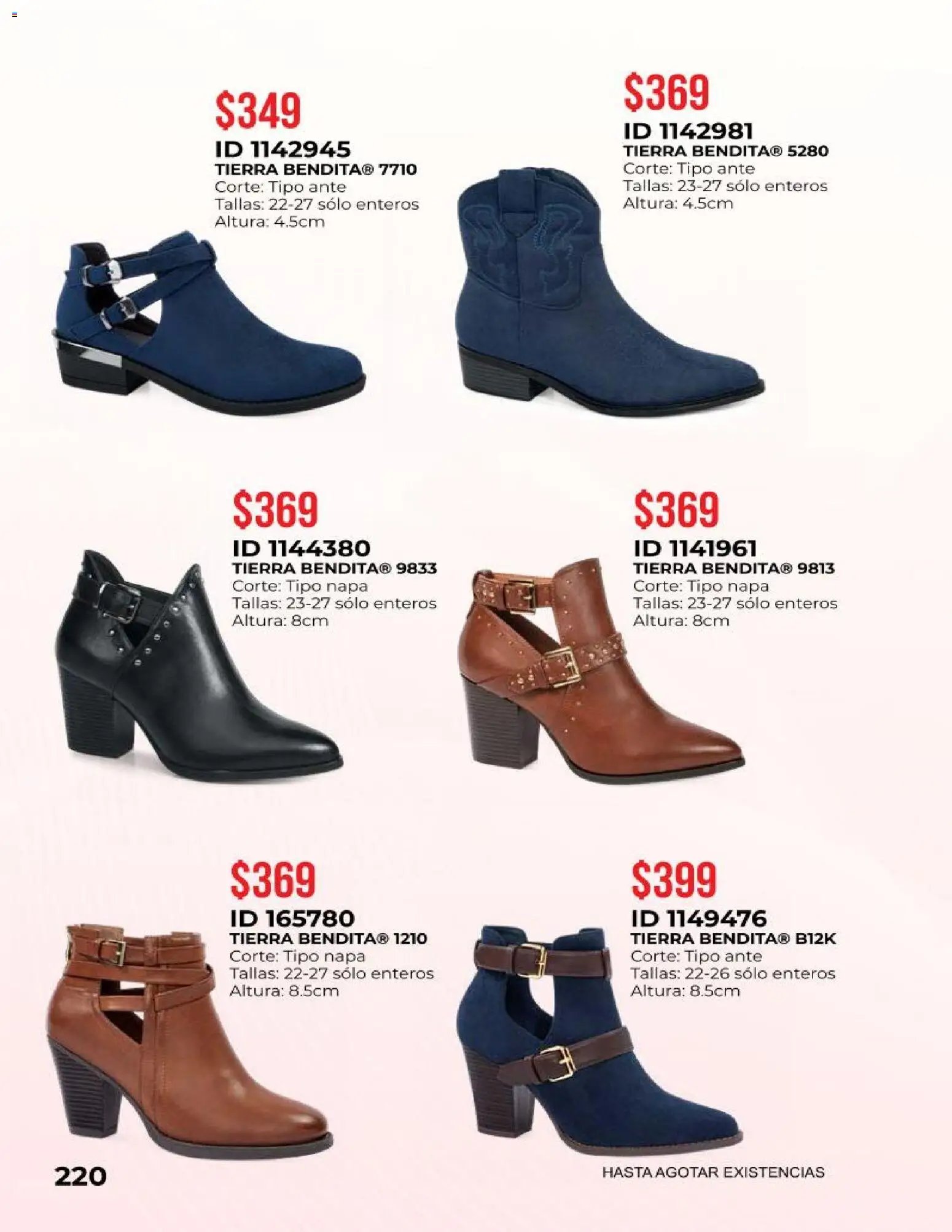 Price Shoes catálogo Botas