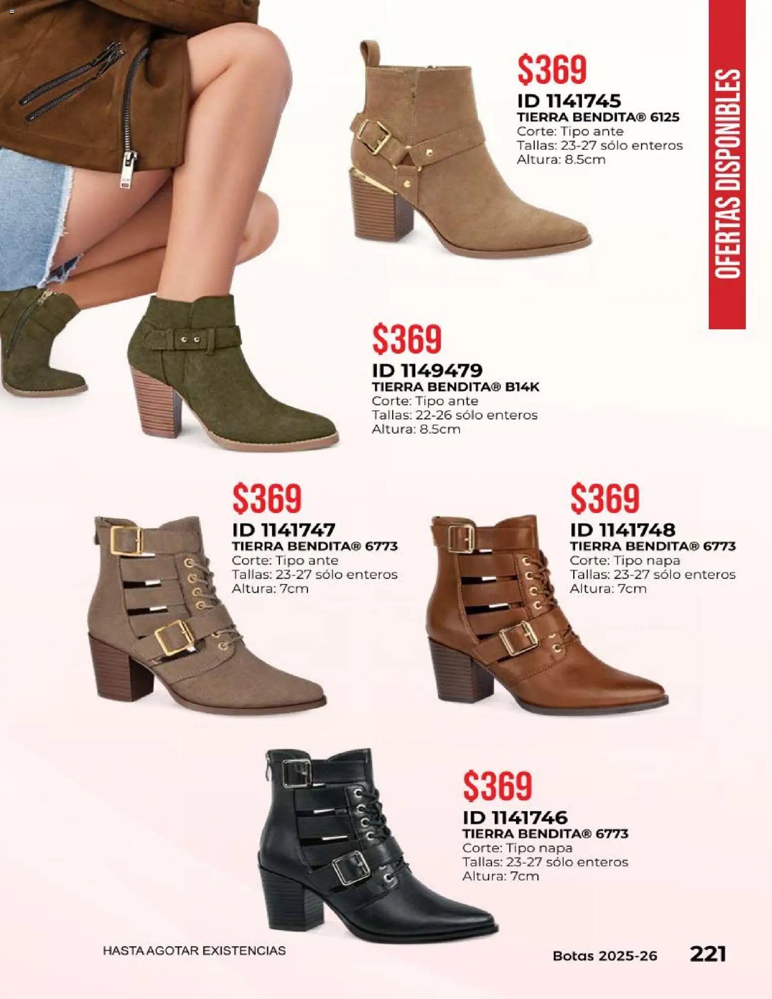 Price Shoes catálogo Botas