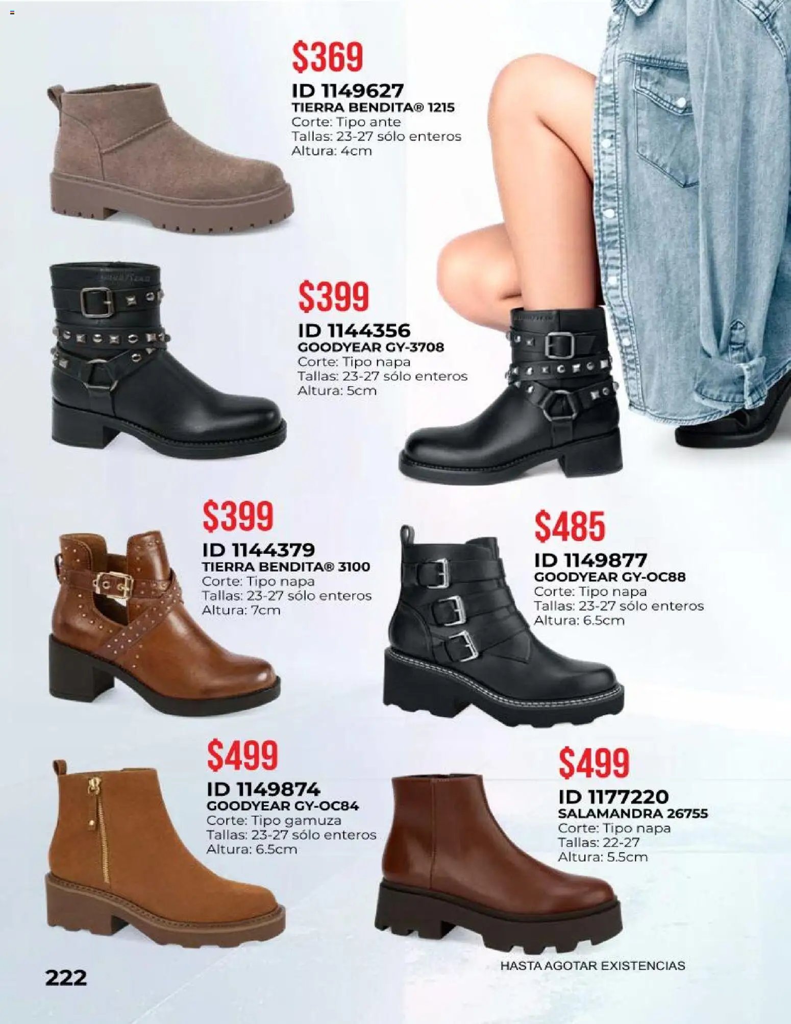 Price Shoes catálogo Botas