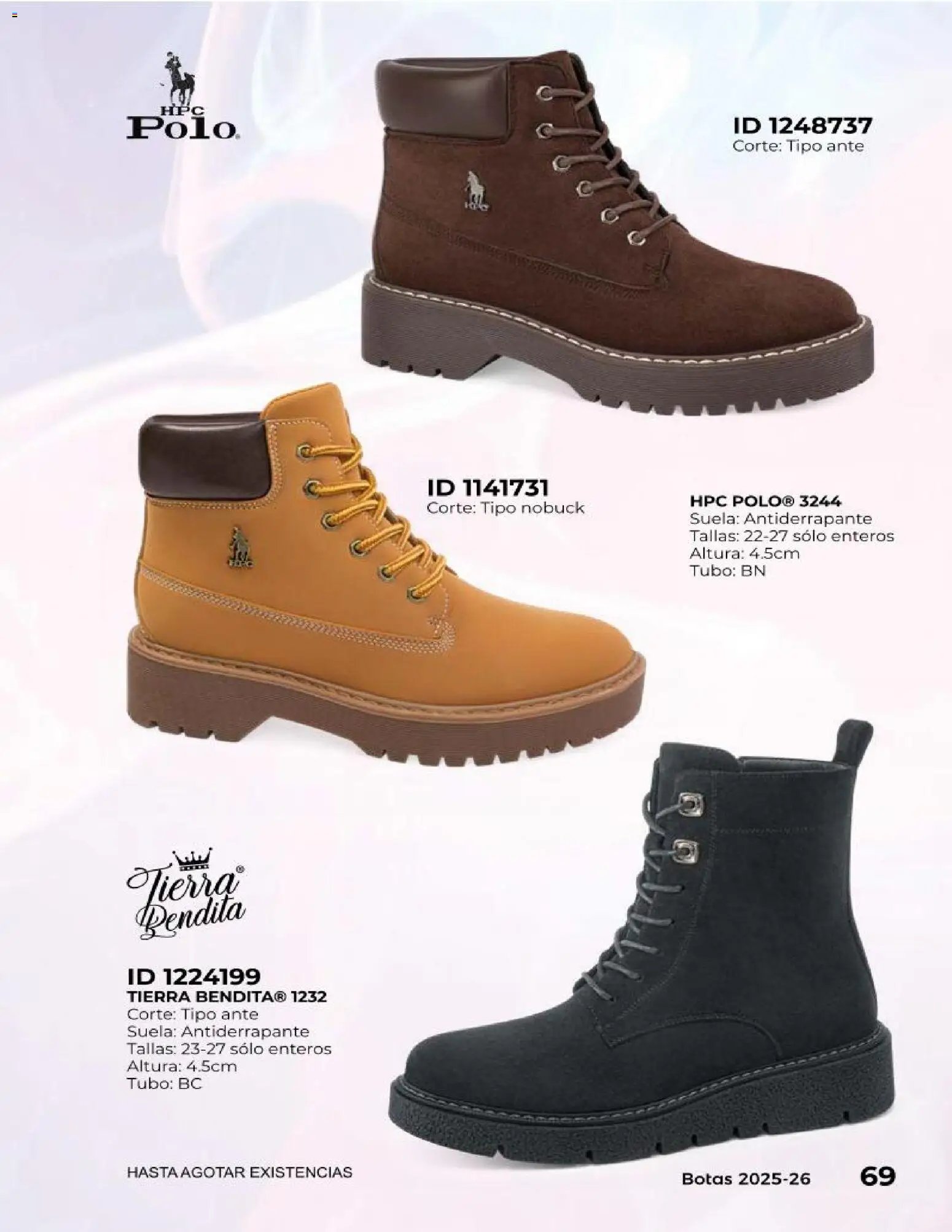 Price Shoes catálogo Botas