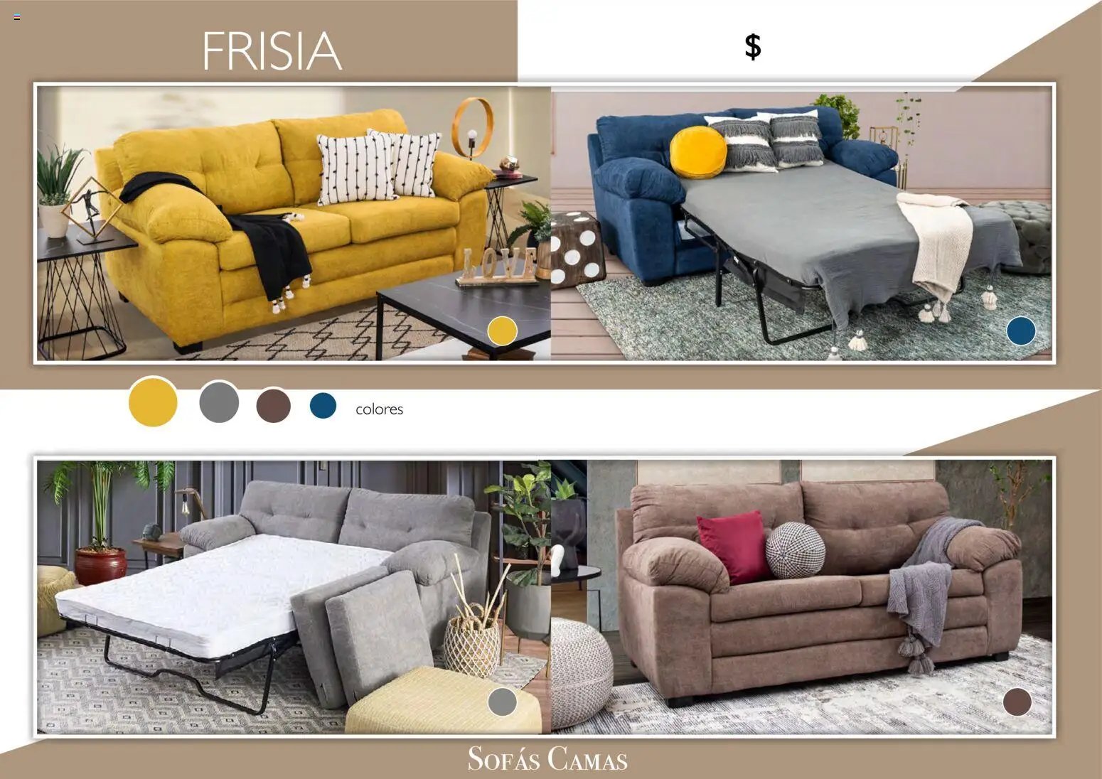 Muebles Dico catálogo Sofás Camas