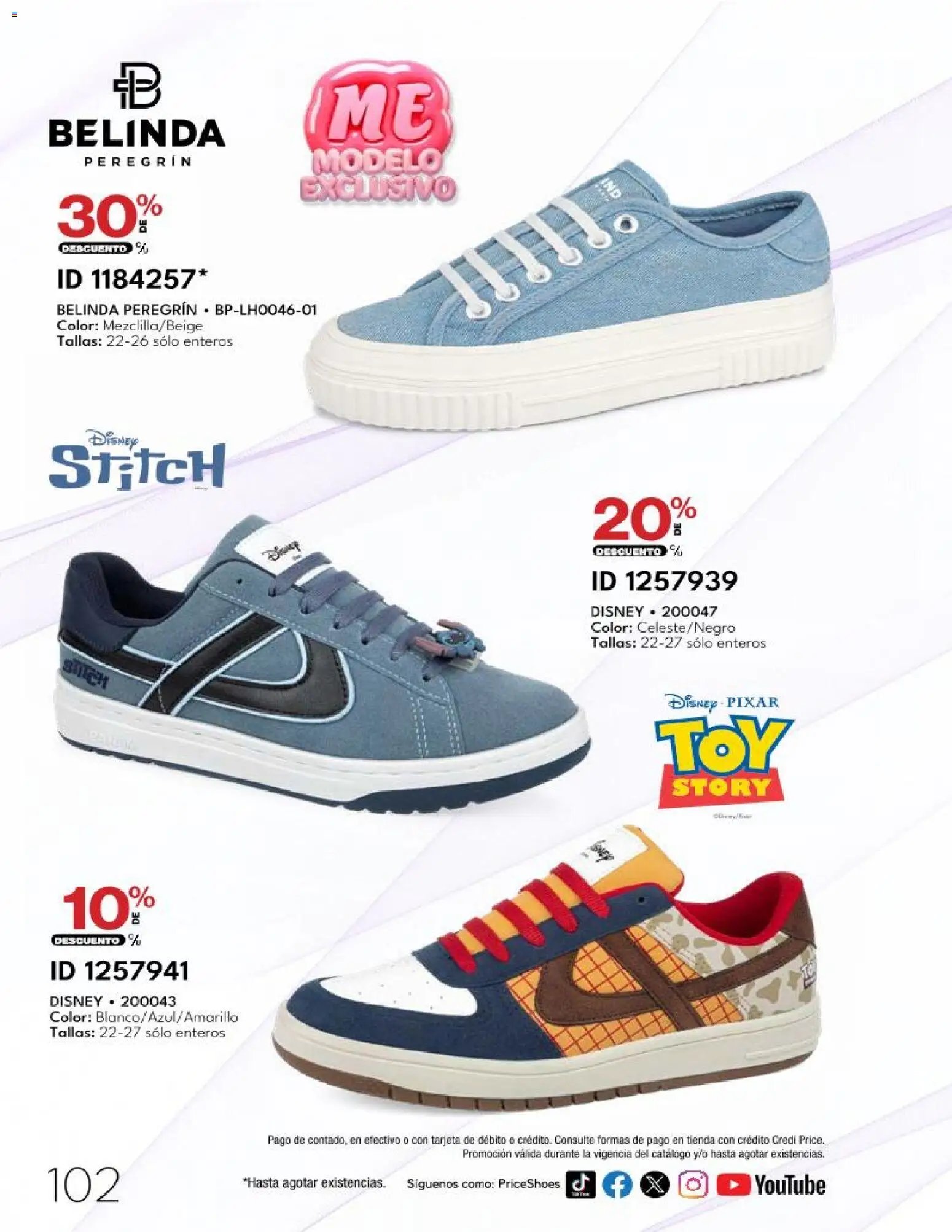 Price Shoes catálogo 10 Pagos Sin Intereses