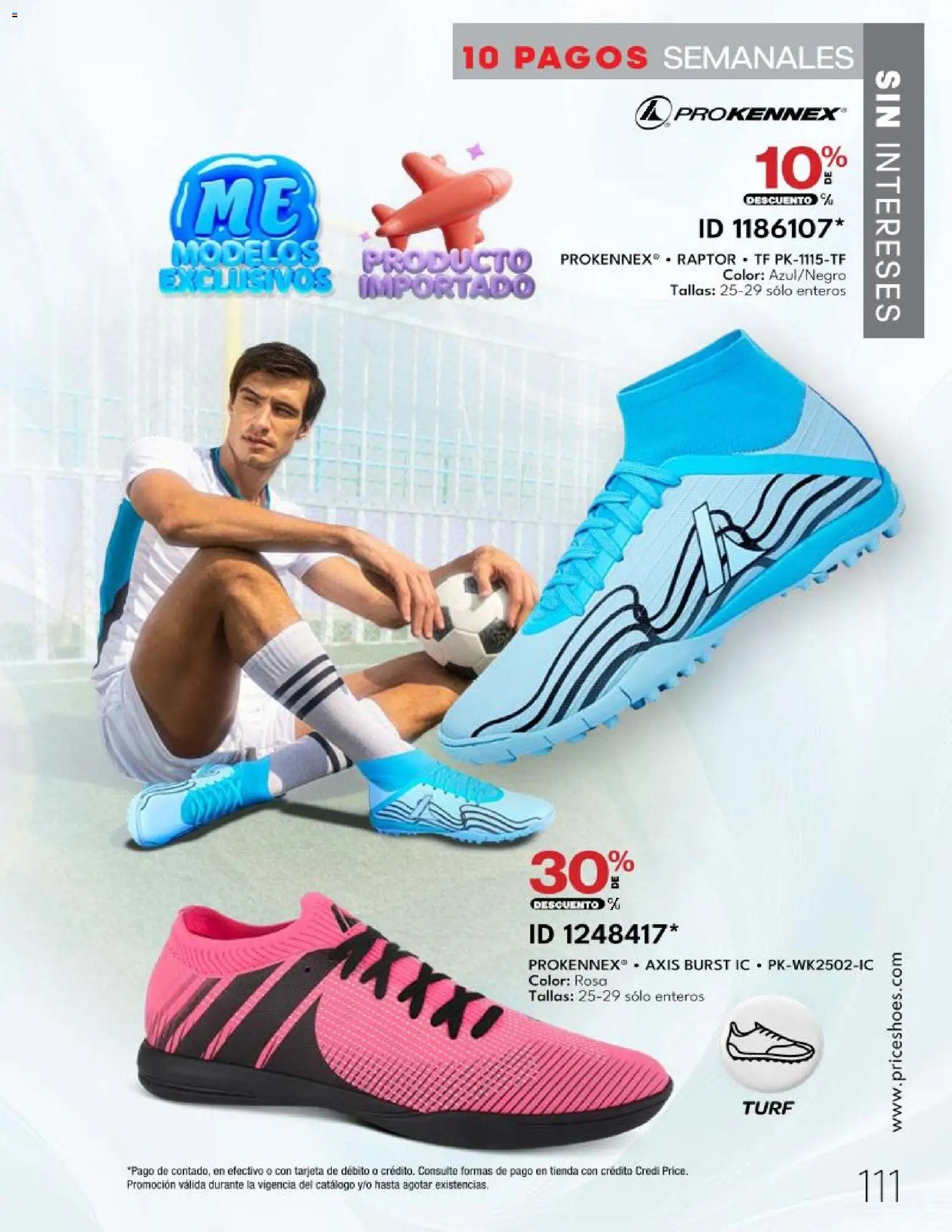 Price Shoes catálogo 10 Pagos Sin Intereses