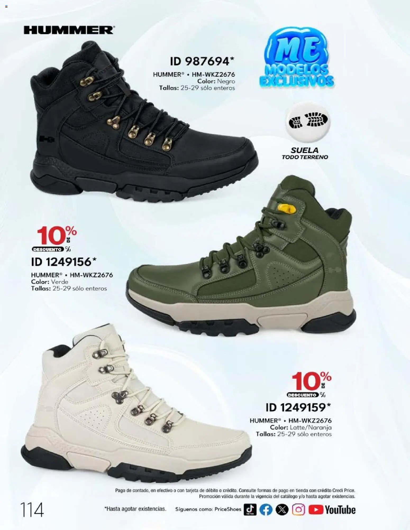 Price Shoes catálogo 10 Pagos Sin Intereses