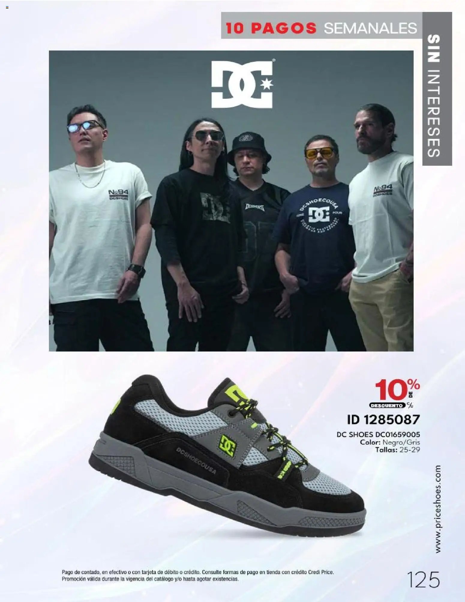 Price Shoes catálogo 10 Pagos Sin Intereses