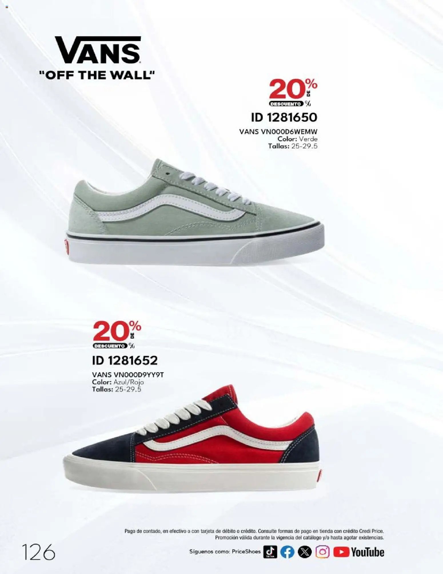 Price Shoes catálogo 10 Pagos Sin Intereses