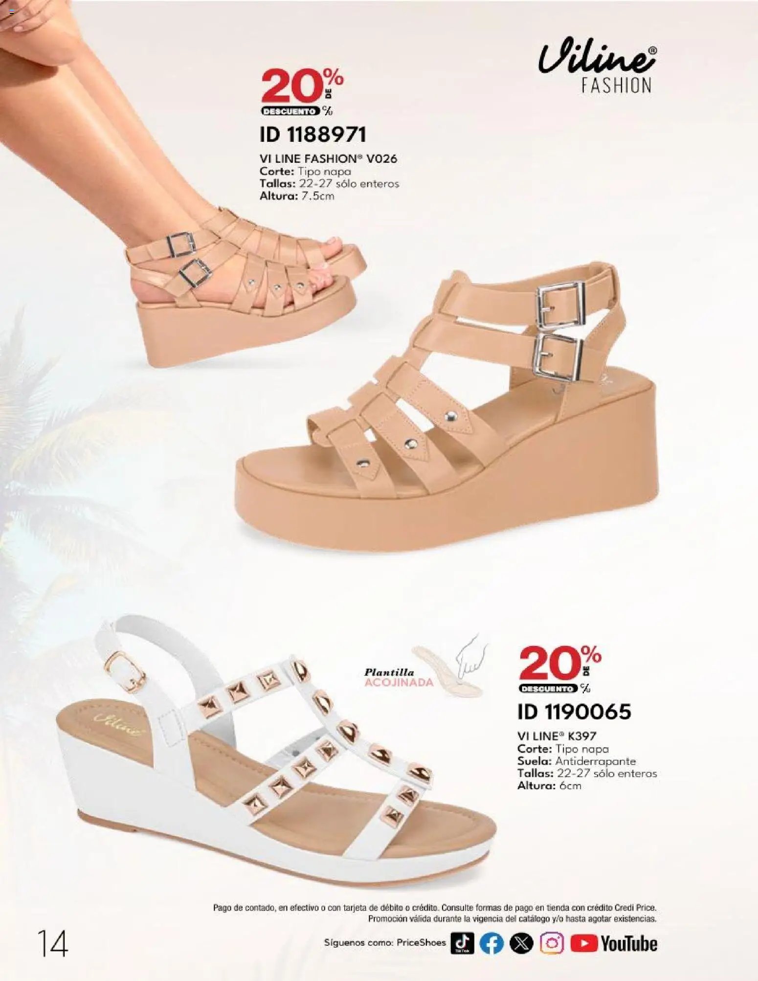 Price Shoes catálogo 10 Pagos Sin Intereses